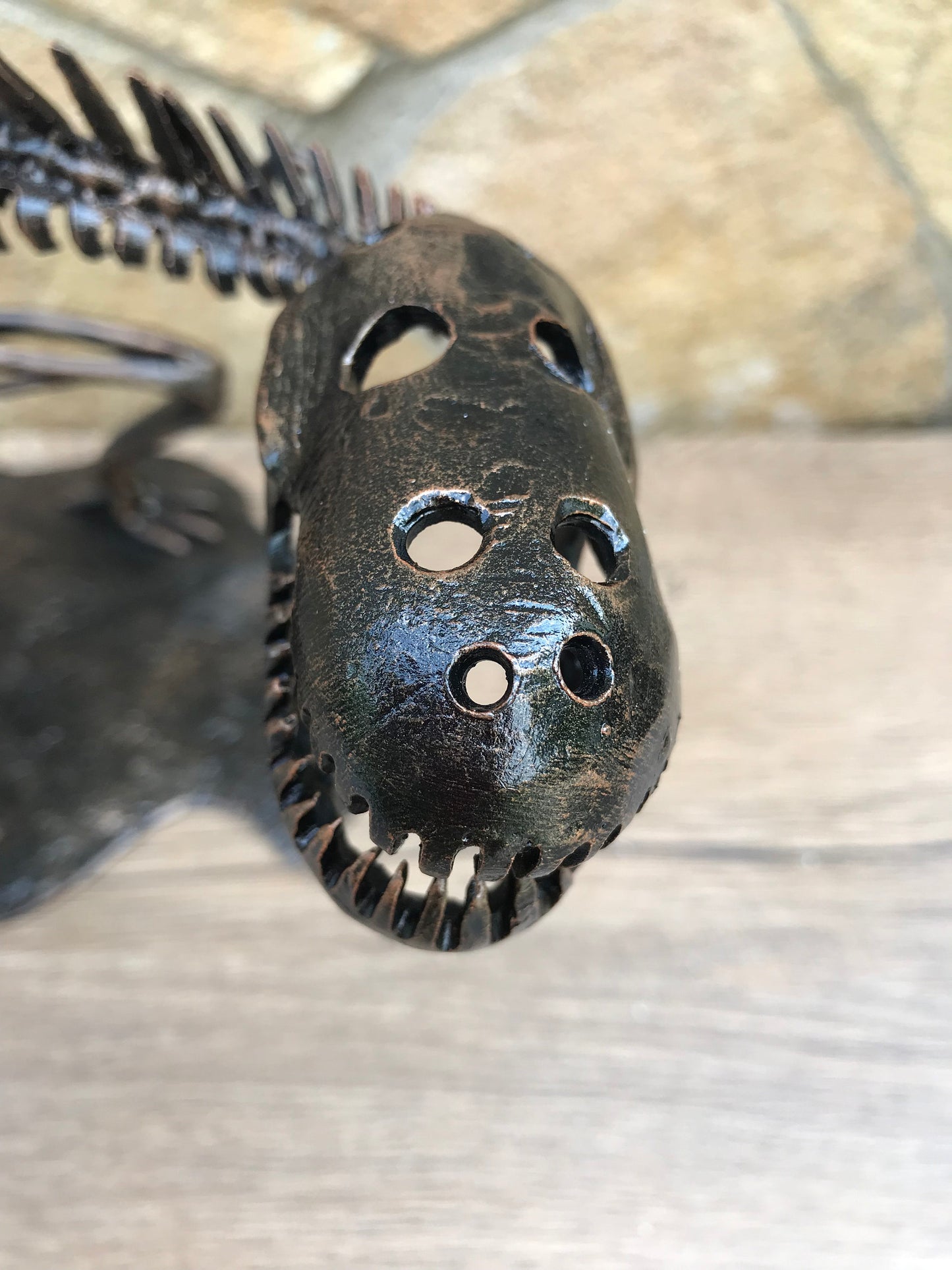 Hand forged dinosaur, dinosaur, tyrannosaurus, t-rex, t rex, dinosaur gift, raptor decor, iron gift, Jurassic Park, reptile, paleontology