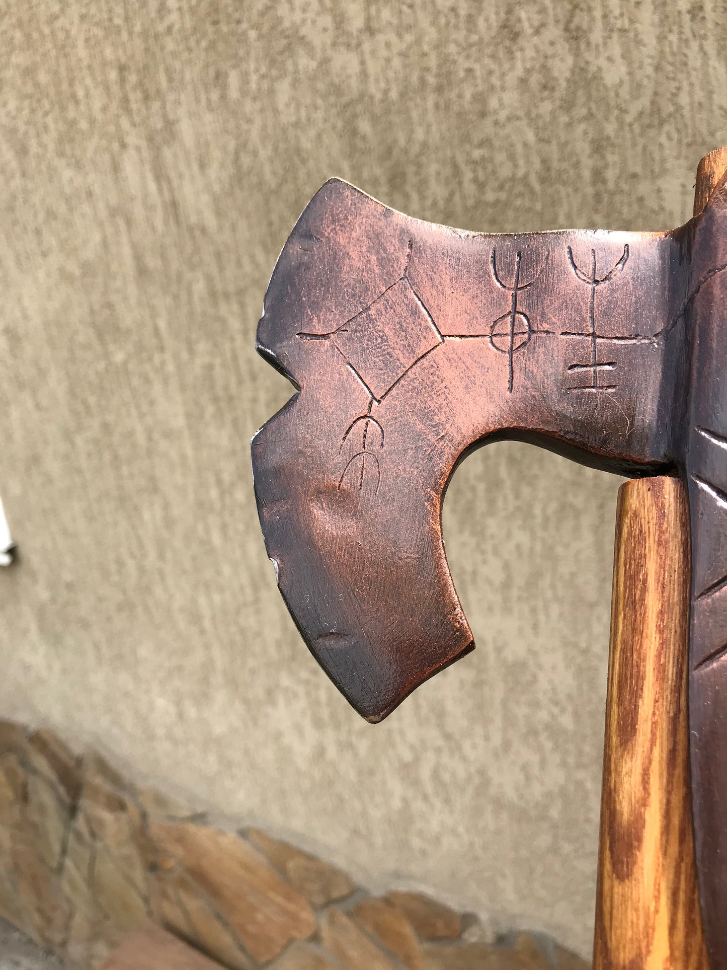 Kratos axe, Leviathan axe, God of War, God of War axe, God of War gift, viking axe, runic axe, cosplay armor, cosplay weapon,collector's axe