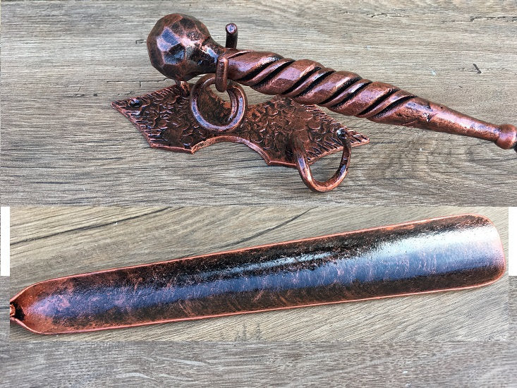 Hand forged shoehorn, anniversary gift for her, shoe horn, metal shoe horn, shoehorn, metal shoehorn, shoe accessories, shoe stuff, insoles