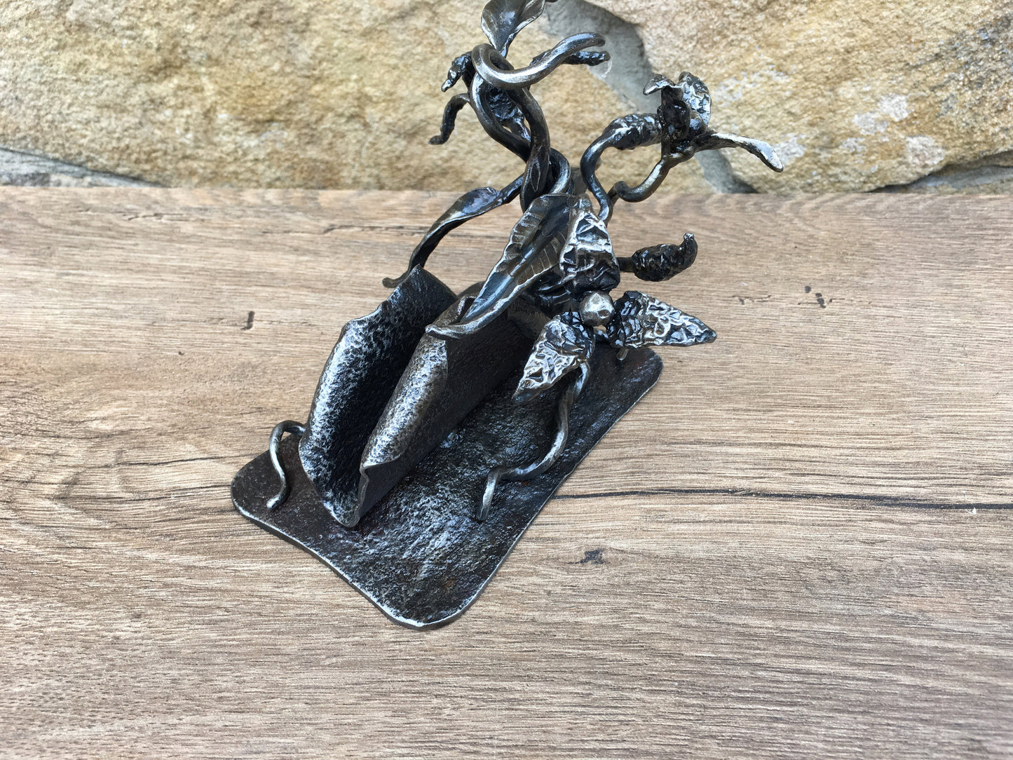 Business card holder, business card stand, iron gift, boss gift, office decor,card display stand,office accessories,business gift,desk decor