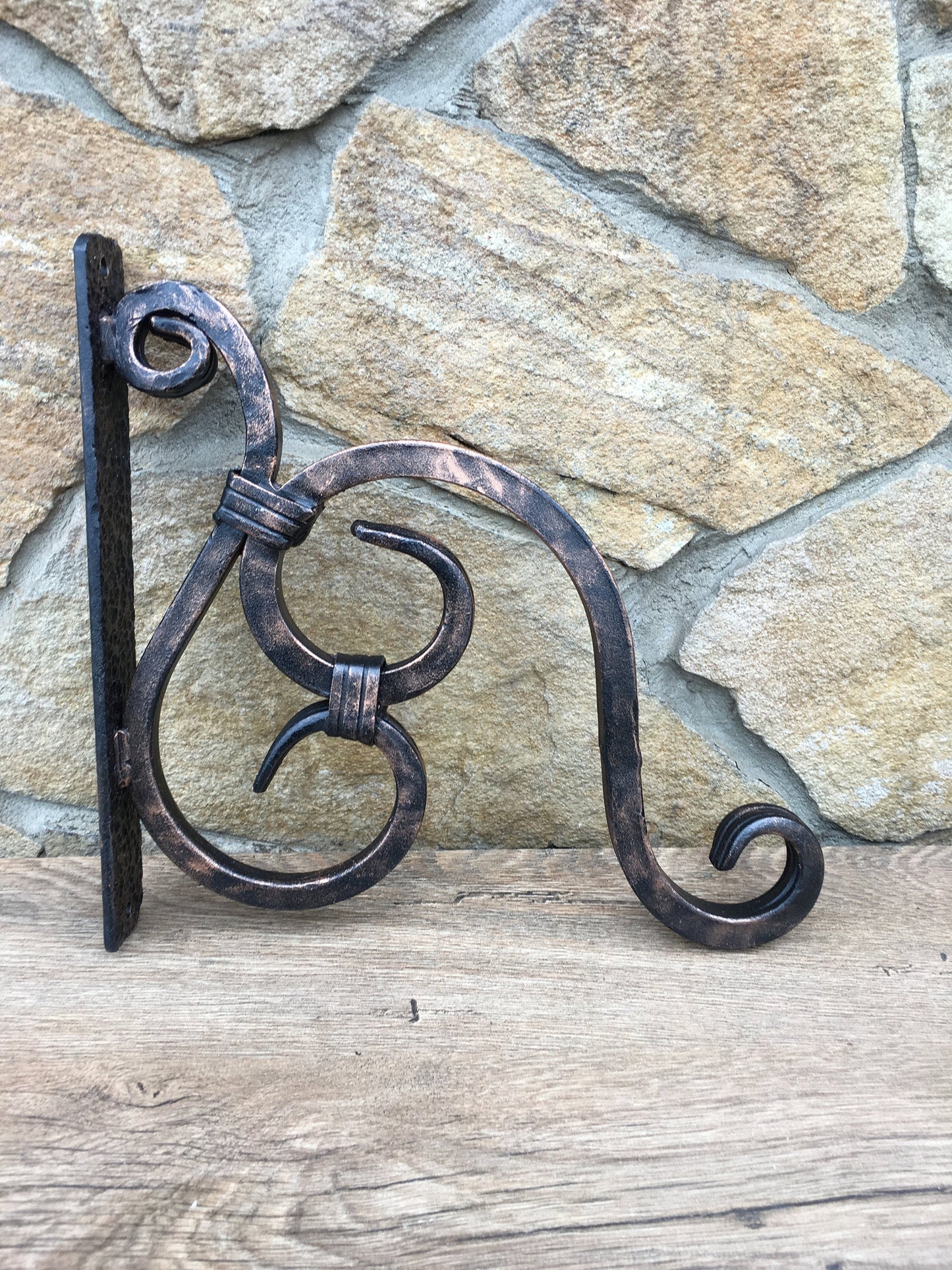 Iron anniversary gift for her, plant hook, plant hanger, plant holder, hanging plant, hanging planter, pot hook, flowerpot hanger,iron gifts