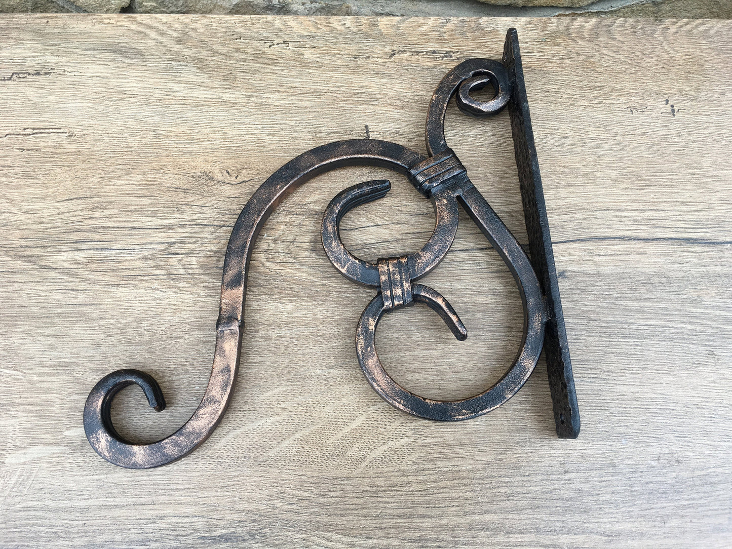 Iron anniversary gift for her, plant hook, plant hanger, plant holder, hanging plant, hanging planter, pot hook, flowerpot hanger,iron gifts
