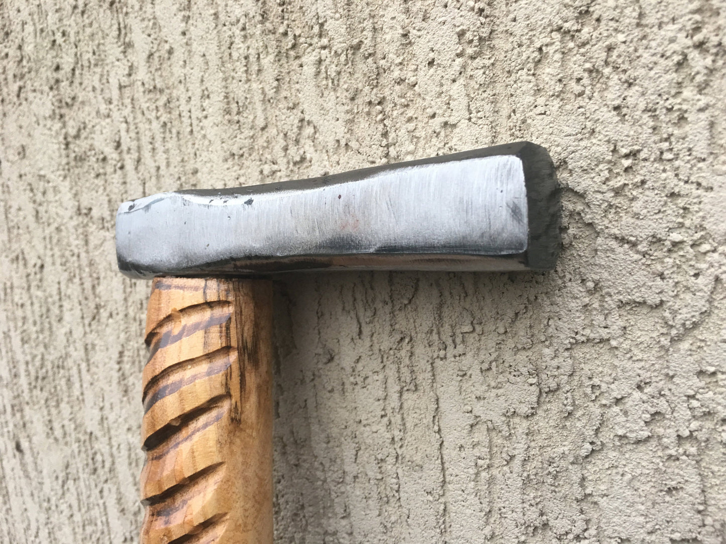Walking cane, walking stick, walking stick cane, cane, hammer, wood carving, hammer head, art cane, fashion cane, iron gift for men, stick