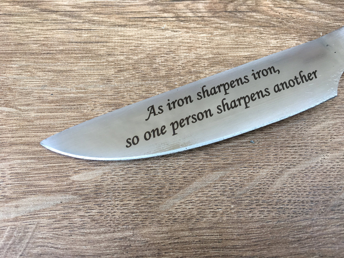 11th anniversary, steel anniversary, steel gift for him, engraved steel gift, railroad spike knife, eleventh anniversary,steel gifts for men