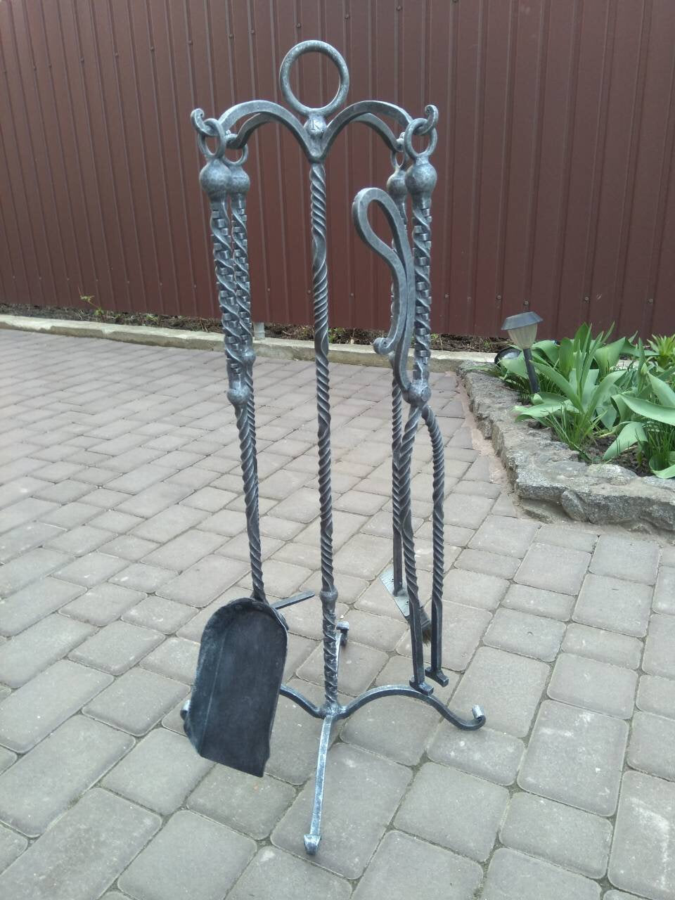 Fireplace accessories, fire poker, hearthstone, fireplace tools, fireplace decor, fireplace, fireside, fire place, hearth, BBQ, iron gift