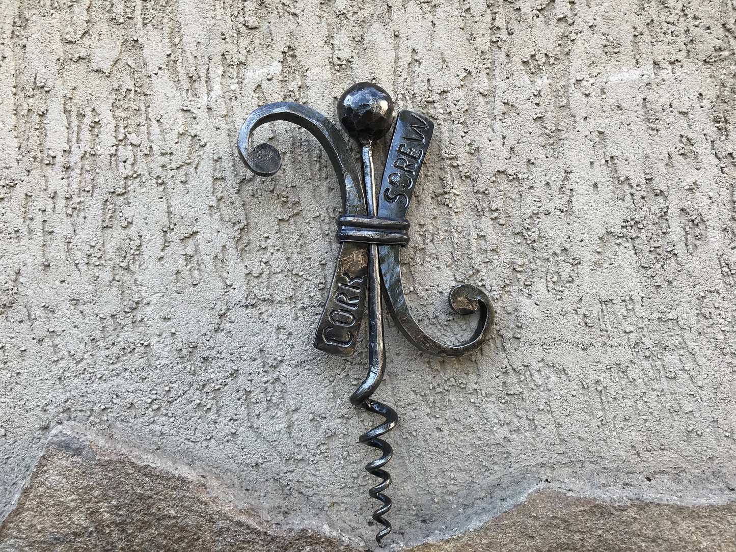Engraved corkscrew, personalized corkscrew, cork screw, wine decor, mens gifts, iron corkscrew, wine corkscrew, bottle opener, bottle opener