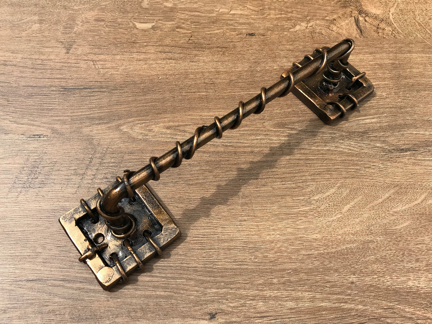 Hand forged door handle, door handle, industrial, farmhouse, kitchen handle, cabinet handle, door pull, shabby chic, blacksmith, door decor