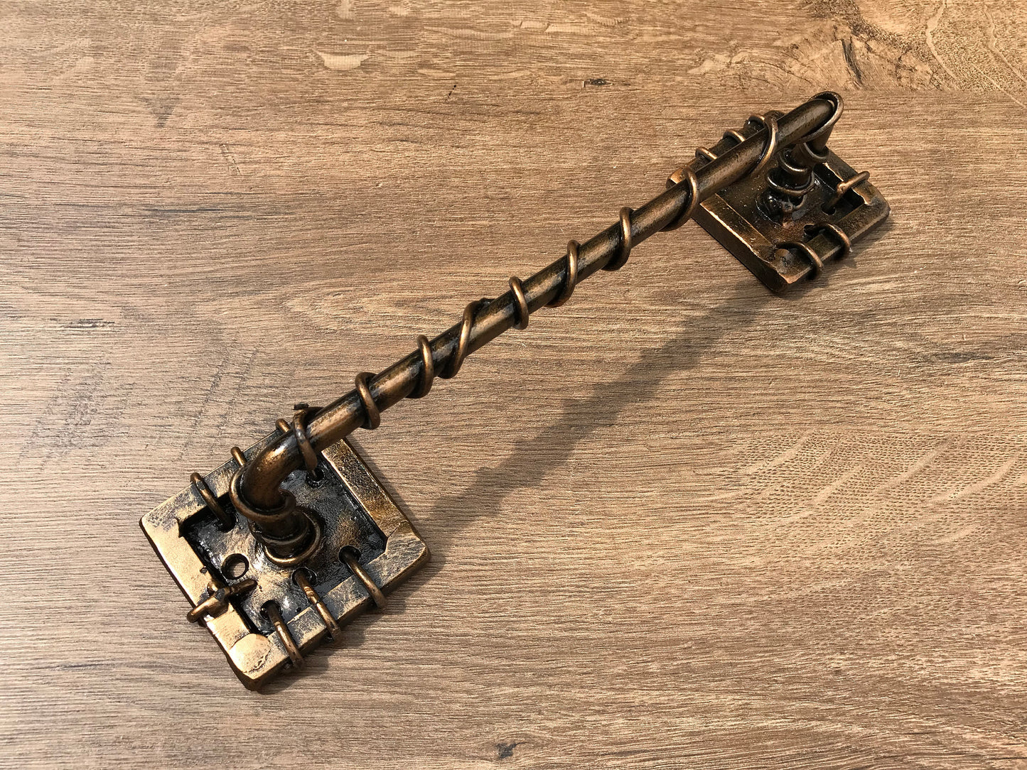 Hand forged door handle, door handle, industrial, farmhouse, kitchen handle, cabinet handle, door pull, shabby chic, blacksmith, door decor