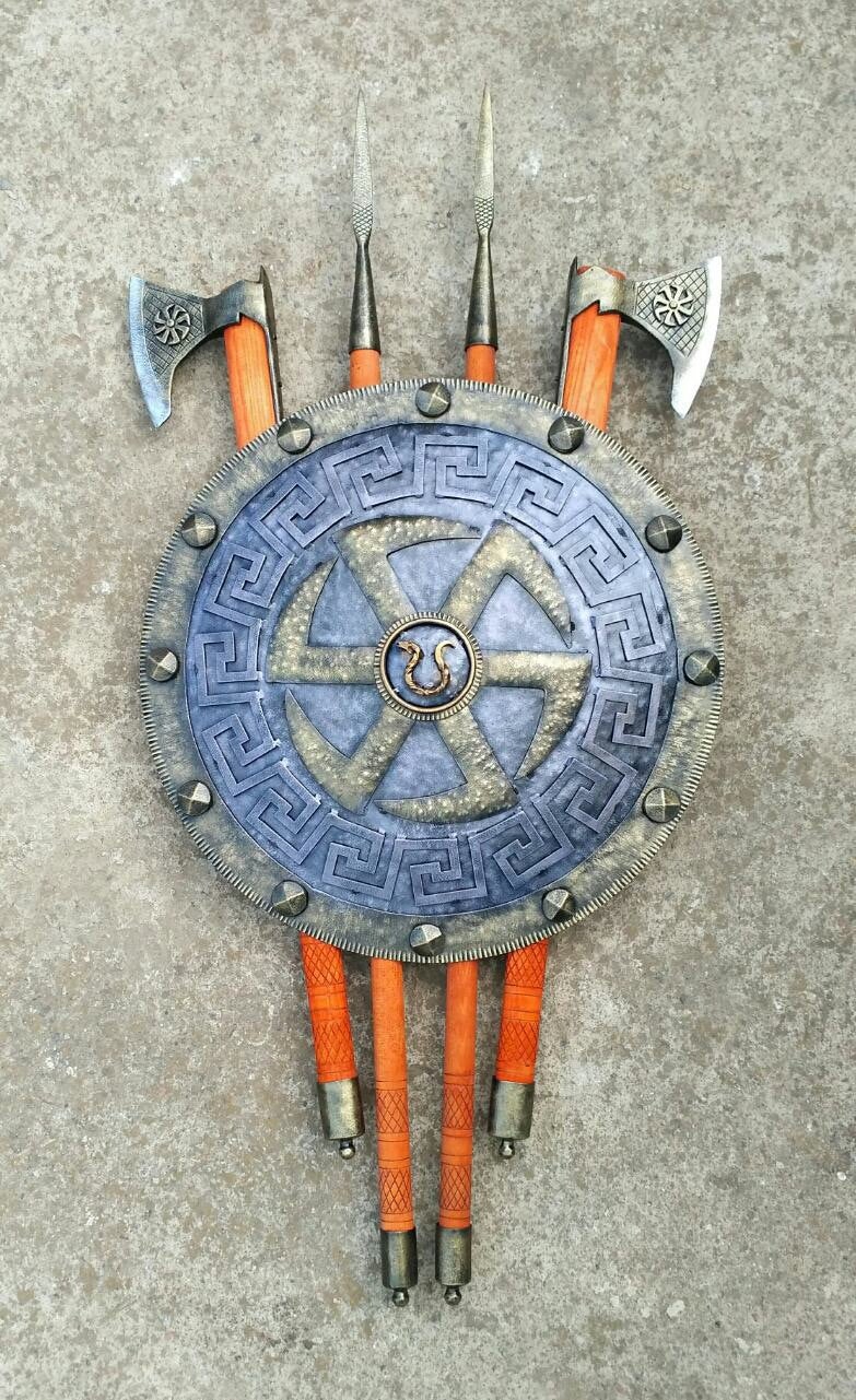 Spear hardware, DIY kit, viking spear, craft kit, viking, do it yourself, make your own, step-by-step,spear,diy workshop,do it yourself gift