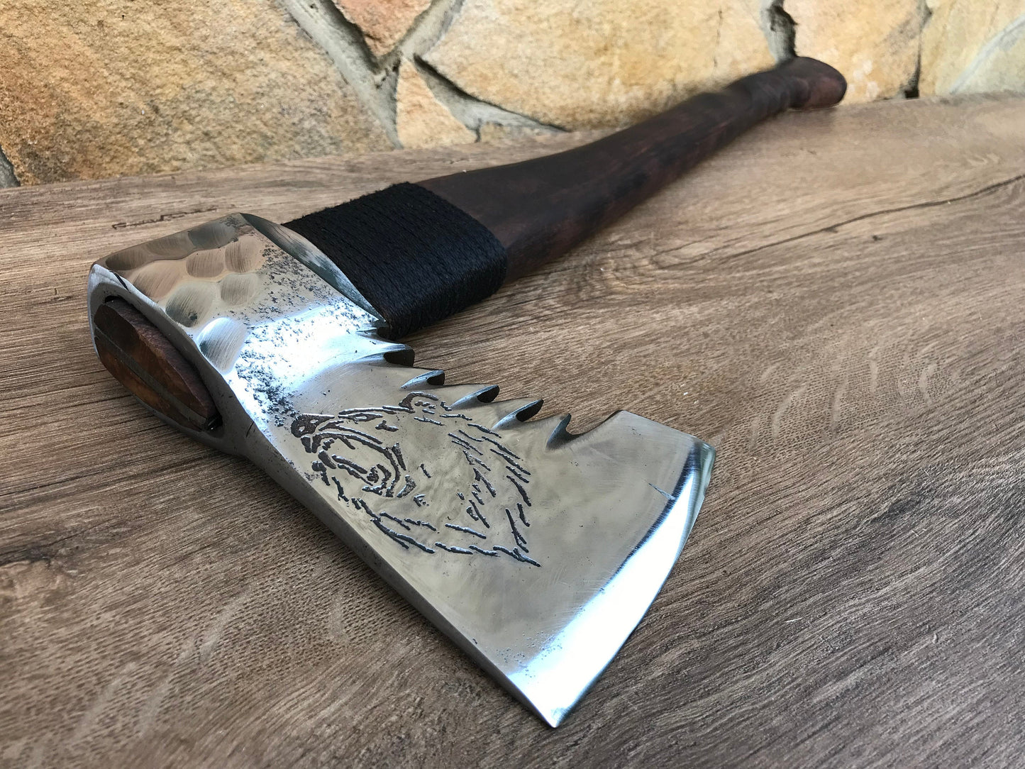 Manly gift, iron anniversary gift, hatchet, steel anniversary gift, gift for men, Christmas gift, graduation gift, viking axe, iron gift,