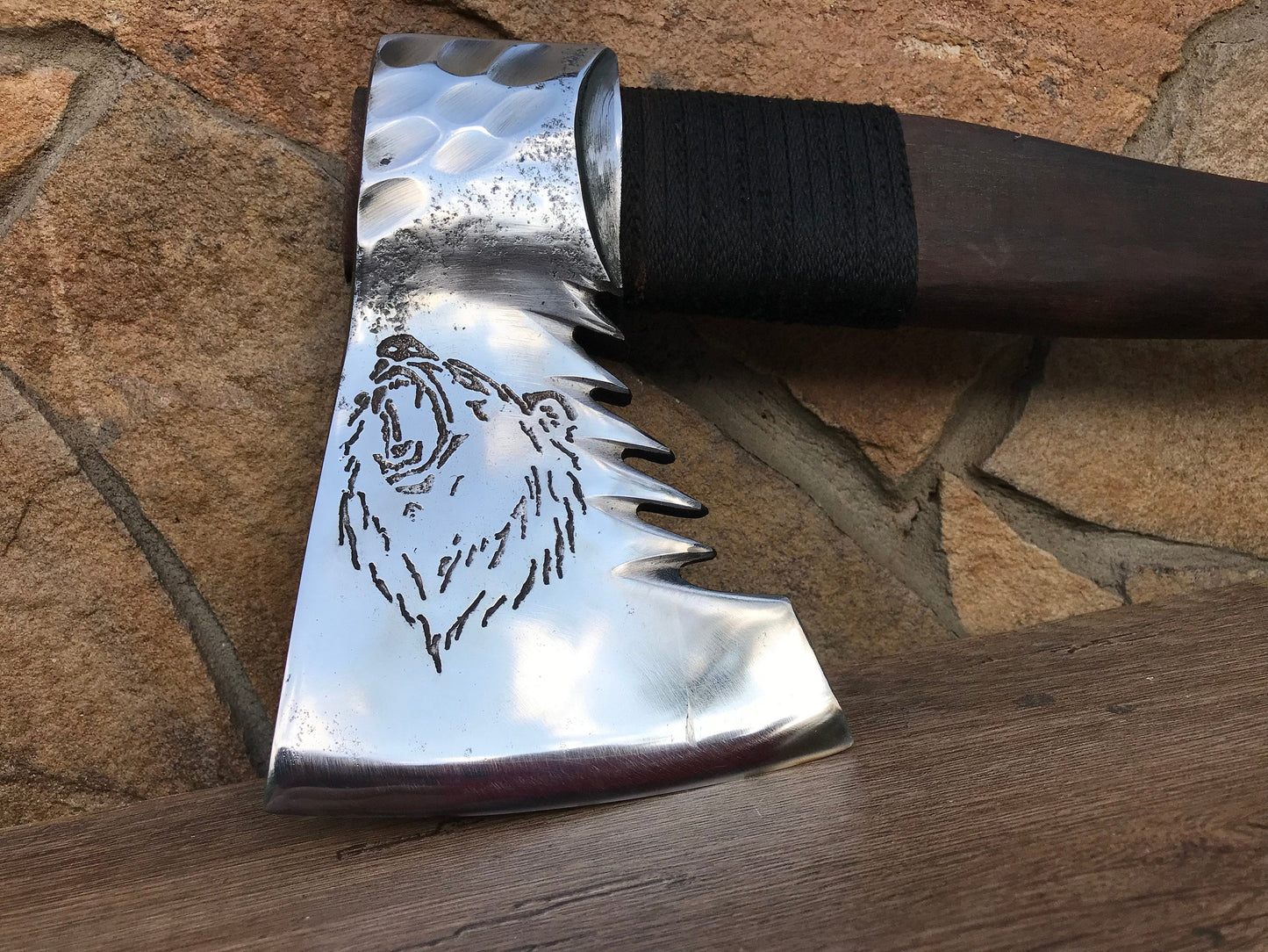 Manly gift, iron anniversary gift, hatchet, steel anniversary gift, gift for men, Christmas gift, graduation gift, viking axe, iron gift,