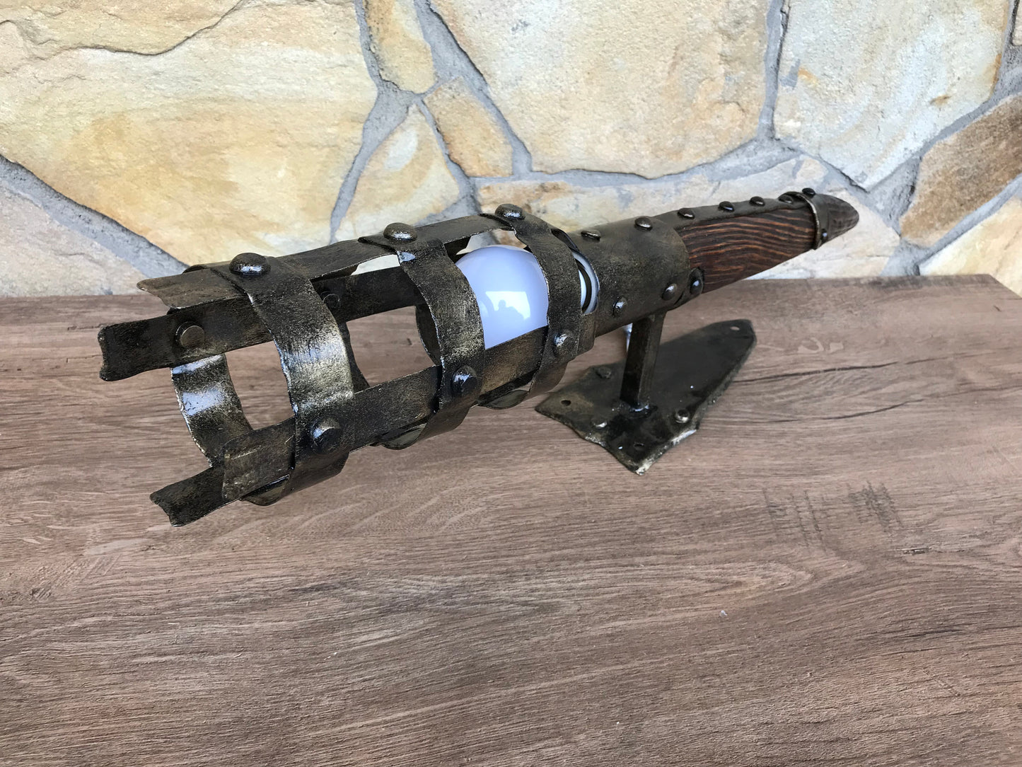 Viking lamp, Viking lantern, medieval lantern, torch lantern, hand forged lantern,viking camp kit, Norse lantern, SCA camplight, SCA lantern