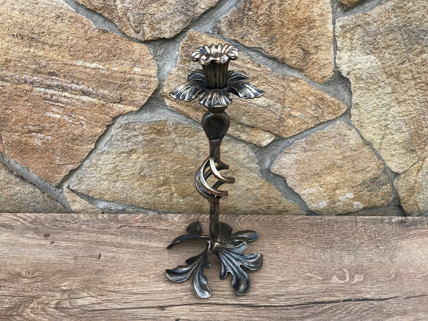 Iron gift, iron candle holder, candle holder, candle stick holder, mothers day gift, her birthday gift, her best gift, romantic gift for her