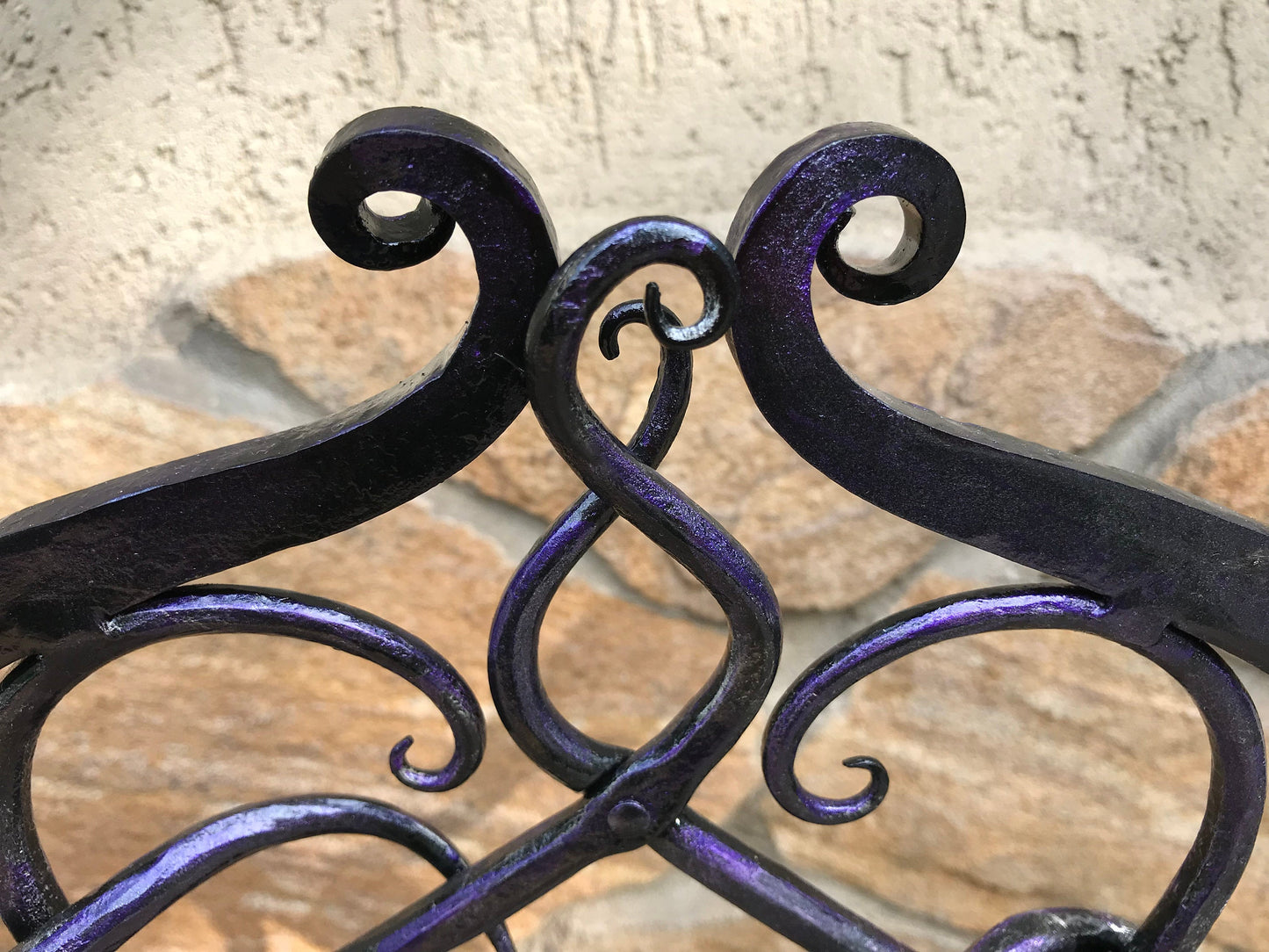 Iron anniversary gift for her,iron candle holder, iron anniversary gift for him, iron gift for her, hand forged candle holder, candle holder
