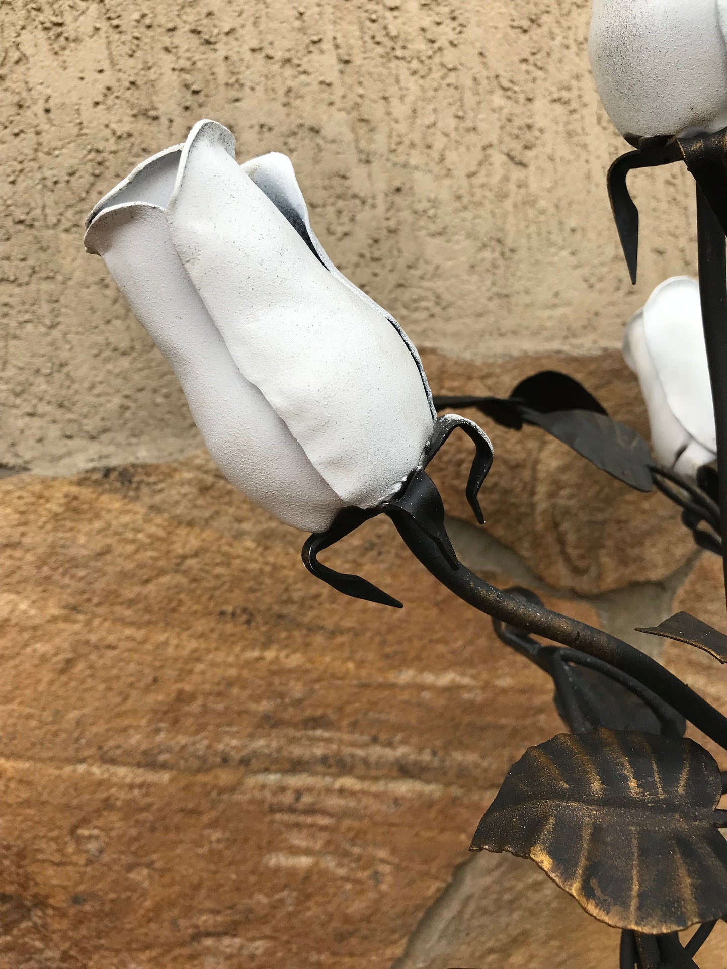Hand forged rose, metal rose, Christmas gift, iron gift for her, wedding anniversary gift, Mother's day gift, birthday gift, metal bouquet