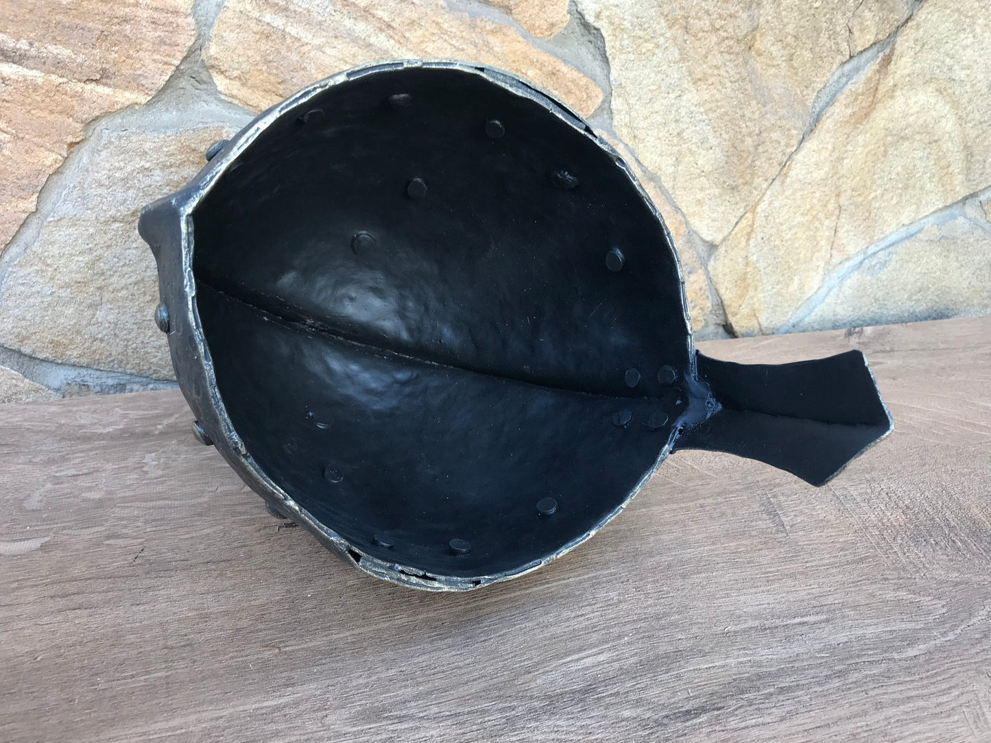 Viking helm, helm, medieval helm, battle helm, knight helm, warrior helm, helmet, Middle Ages helm, crusader helm, reenactor, bassinet, axe