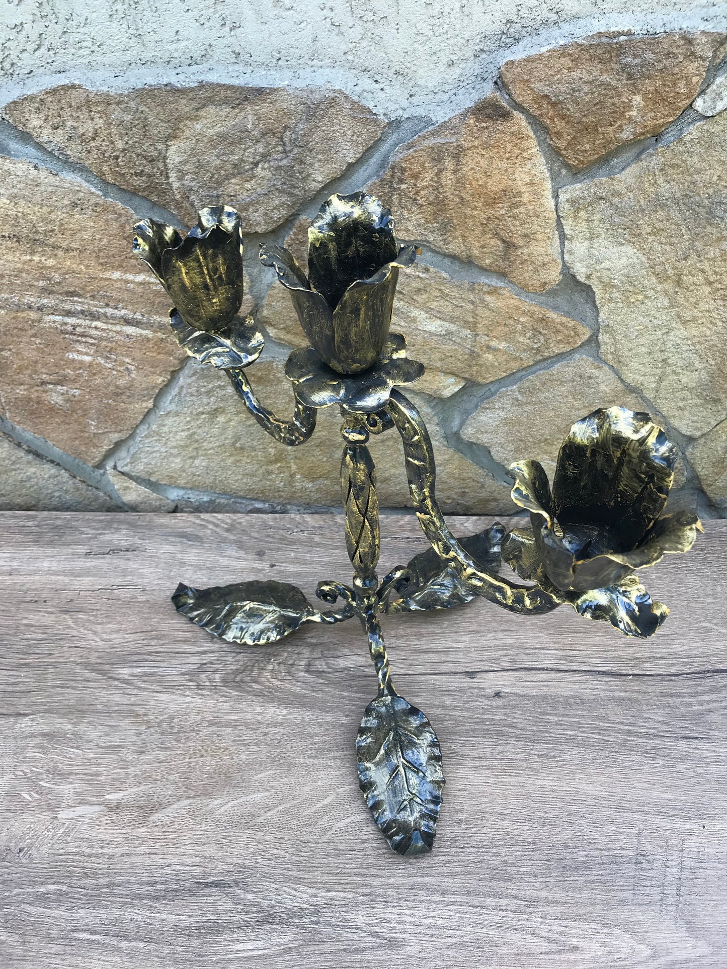 6th anniversary gift, candle holder, iron gift for her,steel anniversary gift for her,candlestick holder,wedding anniversary gift for her