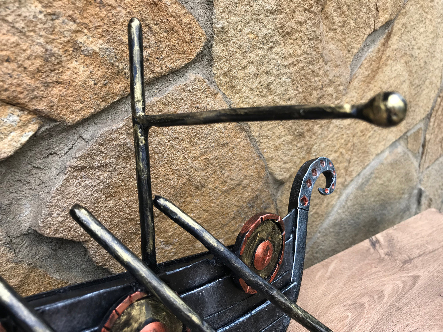 Viking hanger, wall hanger, viking ship, wall hook, wall rack, viking furniture, viking reenactment, drakkar, viking life, replica, medieval