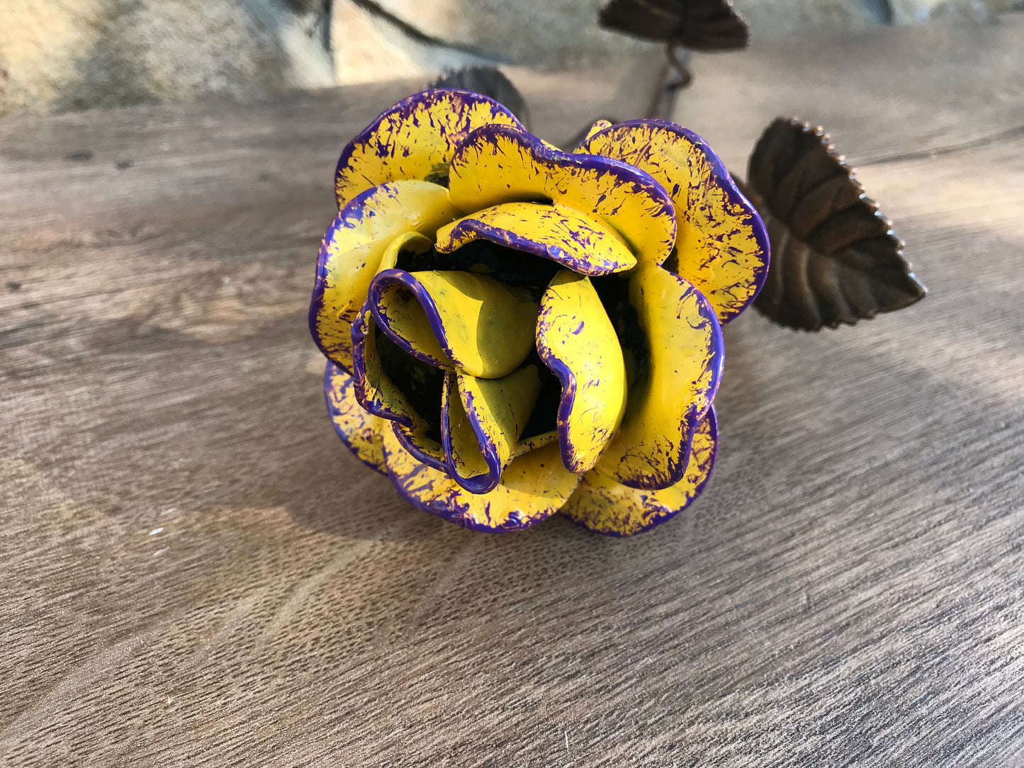 Iron rose, 6th anniversary gift, iron anniversary, hand forged rose, metal sculpture, metal rose, metal roses,forged rose, iron gift for her