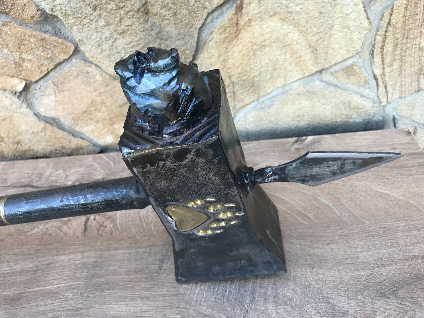 Decorative hammer, hammer, cosplay weapon, cosplay armor, viking hammer, viking axe, customized hammer, iron anniversary gift,tools,dad gift