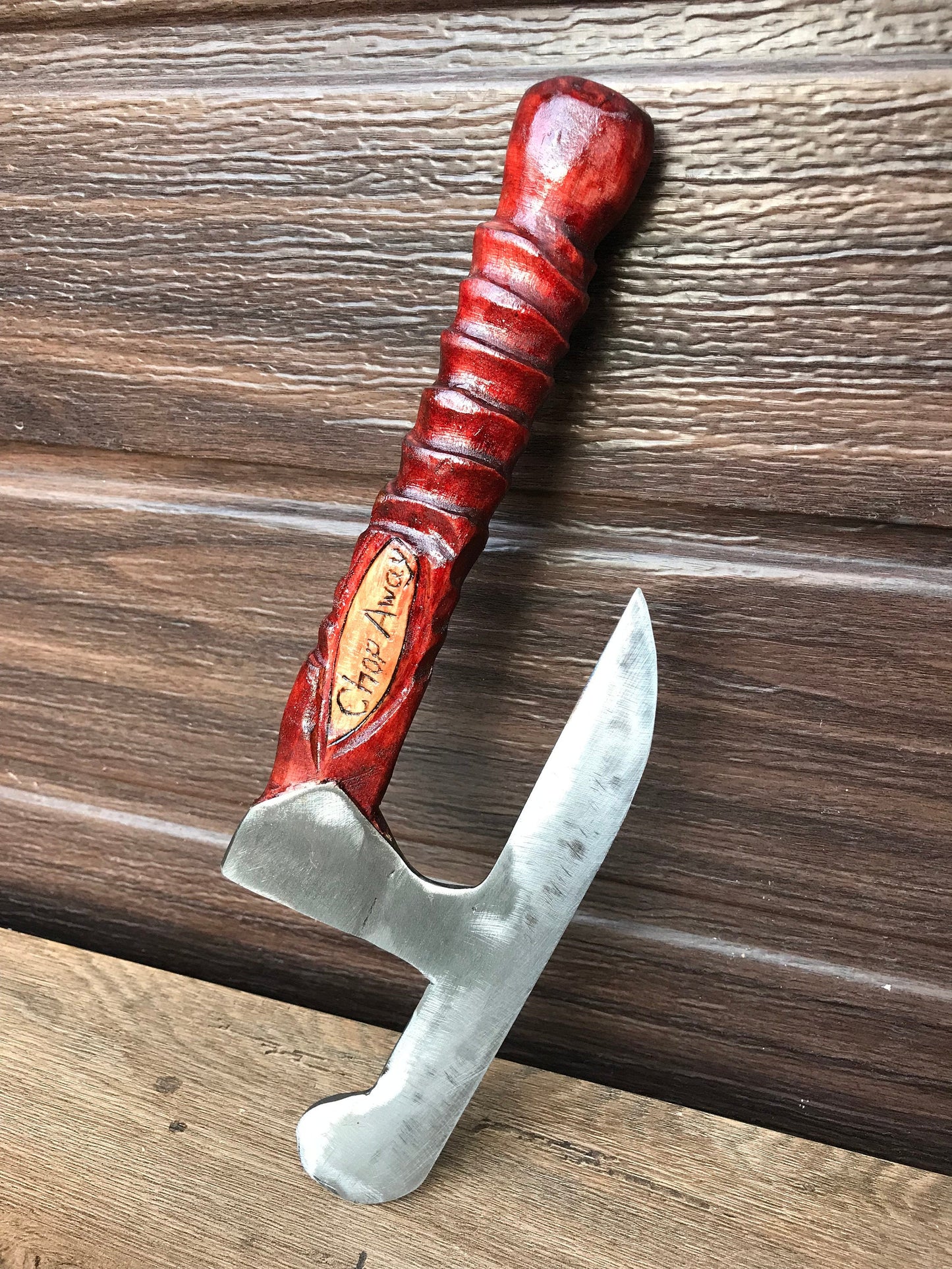 Viking axe, kitchen axe, kitchen hatchet, butchers axe, cutting board, medieval accessory, cookware, chef axe, chef gift, ancient accessory