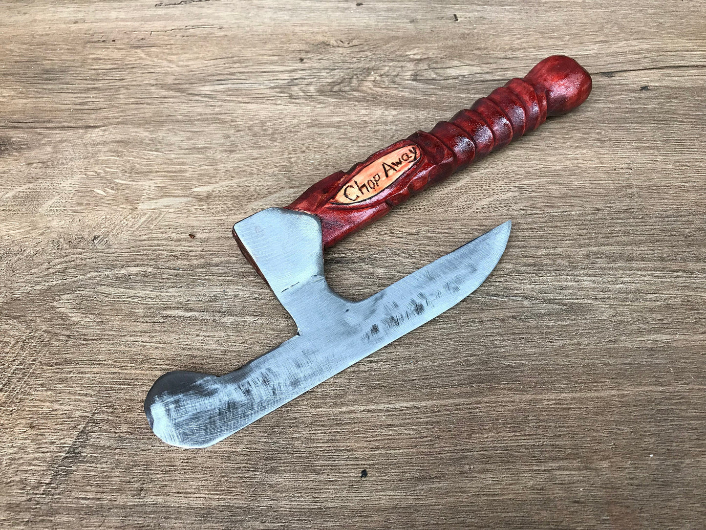 Viking axe, kitchen axe, kitchen hatchet, butchers axe, cutting board, medieval accessory, cookware, chef axe, chef gift, ancient accessory