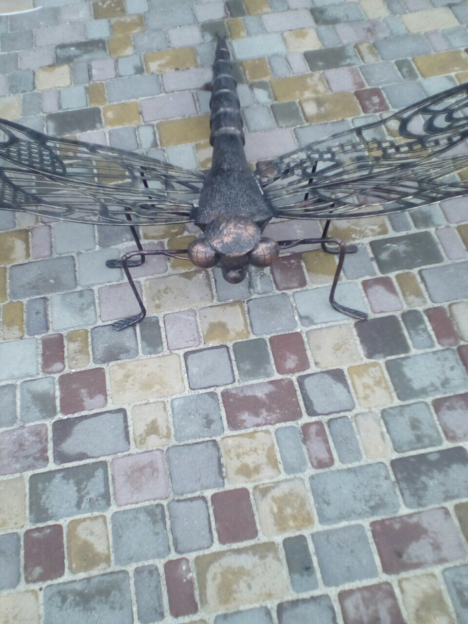 Dragonfly, hand forged dragonfly, iron gift, iron anniversary, viking axe, insects, metal insects, garden art, garden decor, yard art