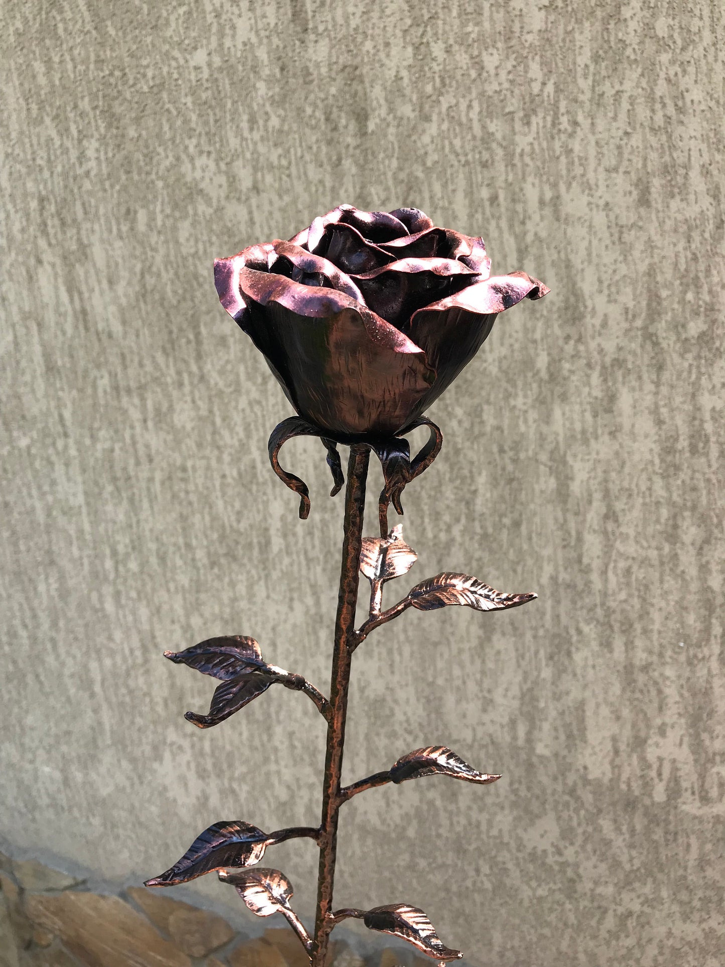 11th year, eleventh year anniversary, 11th year anniversary, steel anniversary, wedding anniversary, wedding gift, metal rose,iron rose,rose