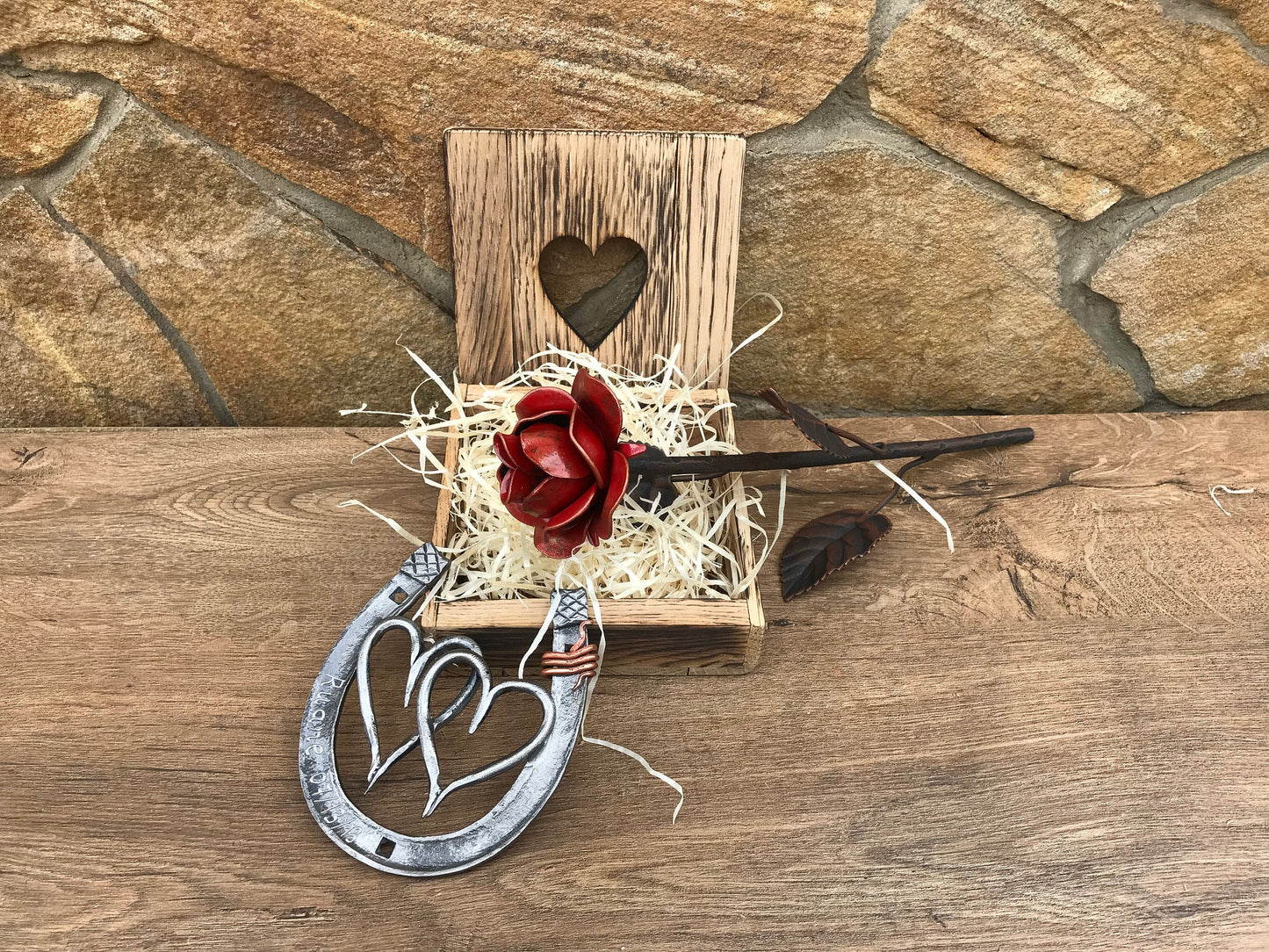 Iron gift for her, iron anniversary, 6th anniversary gift, iron gift, 6th anniversary gift for her,iron rose,iron horseshoe,anniversary gift