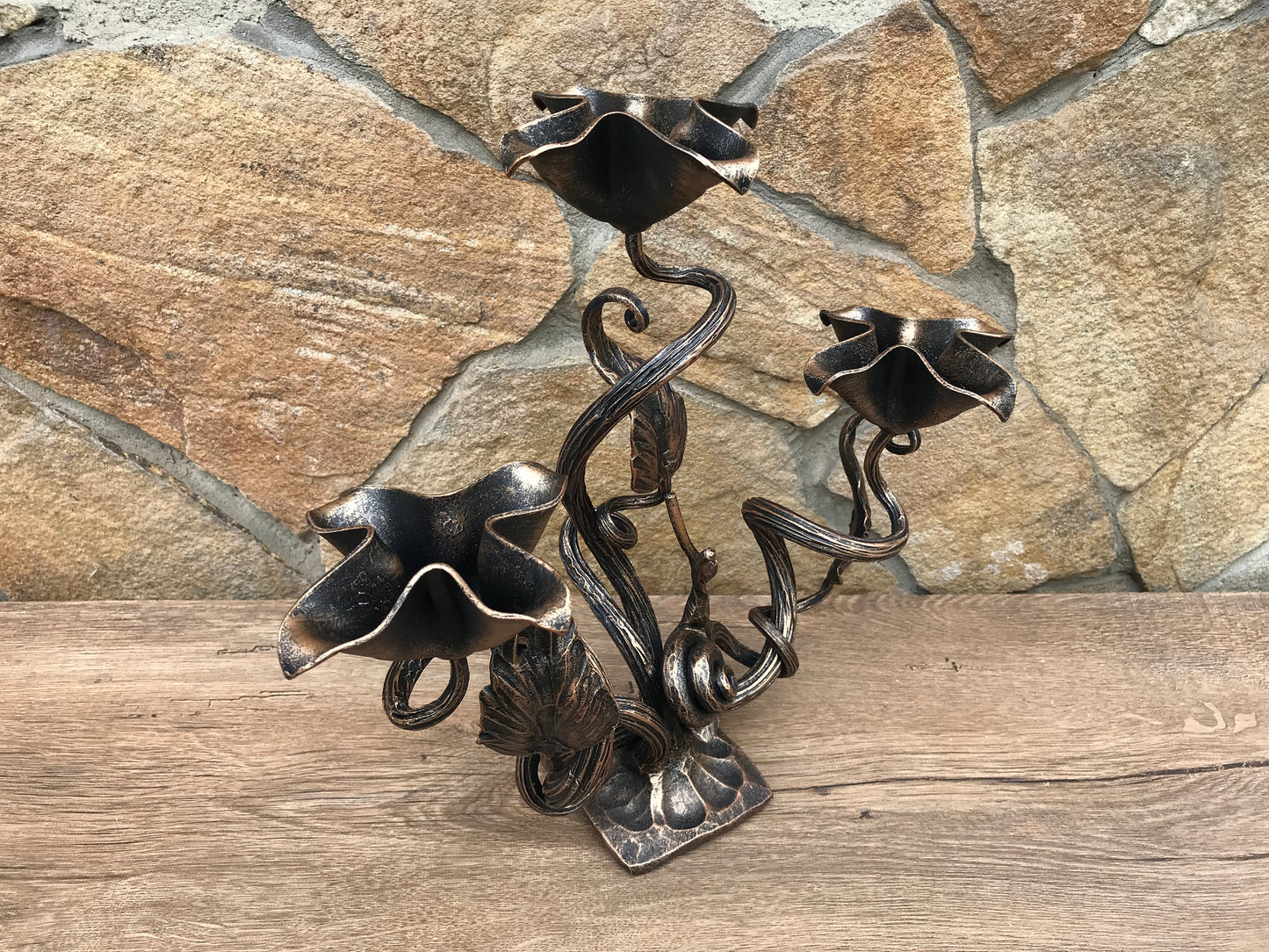 Candle holder, candle stick holder, anniversary gift, womens best gift, iron gift for her, birthday gift, party decor, Christmas candle