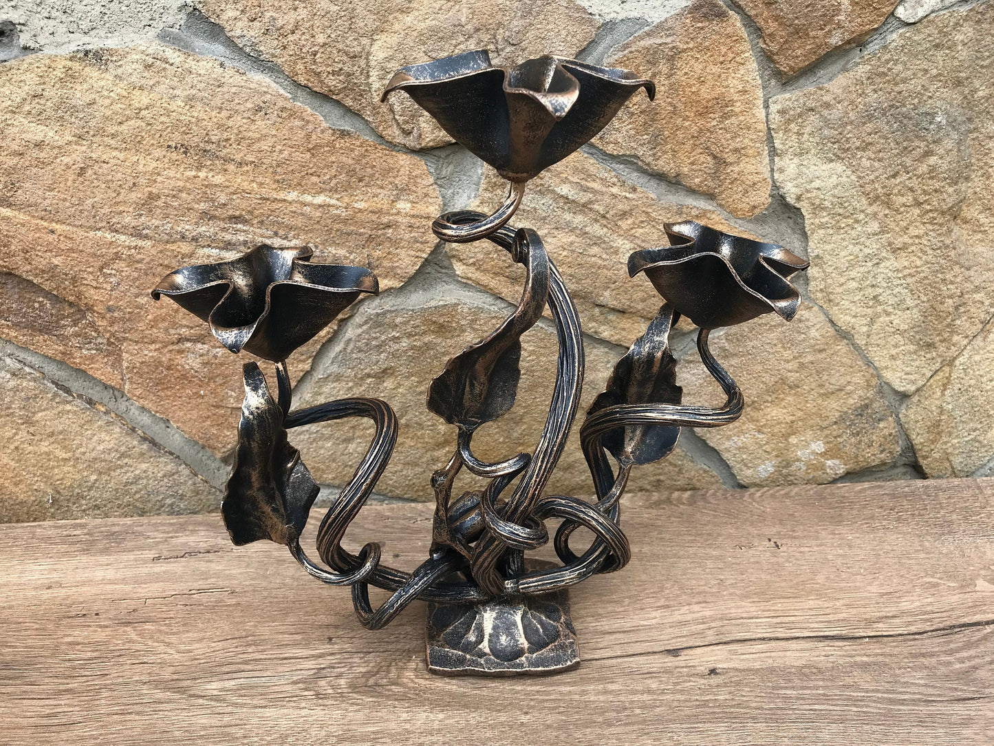 Candle holder, candle stick holder, anniversary gift, womens best gift, iron gift for her, birthday gift, party decor, Christmas candle