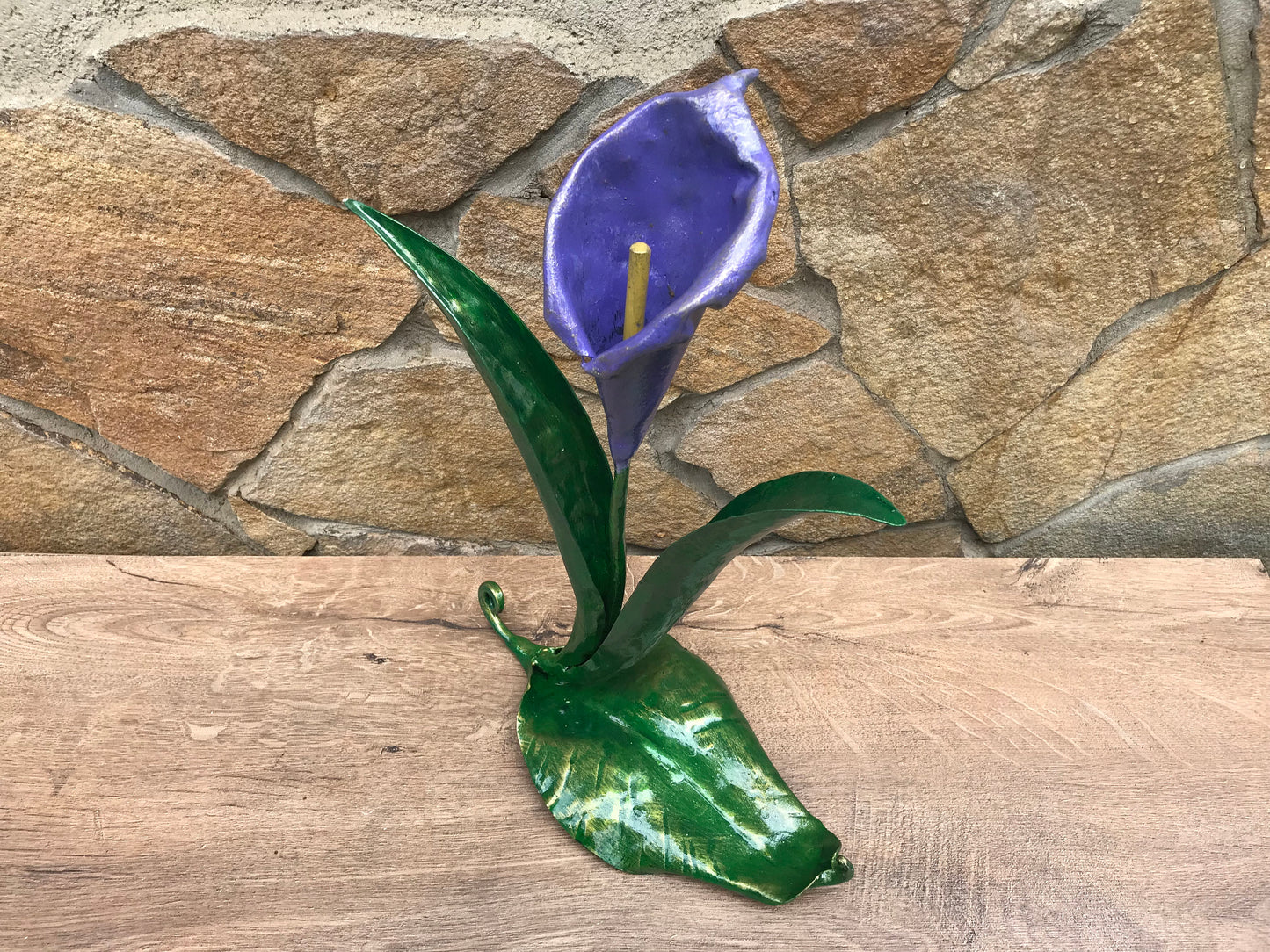 Calla lily, iron flower, iron anniversary gift, Christmas gift for her, iron gift for her, iron gifts, Mother's day gift, 6th anniversary