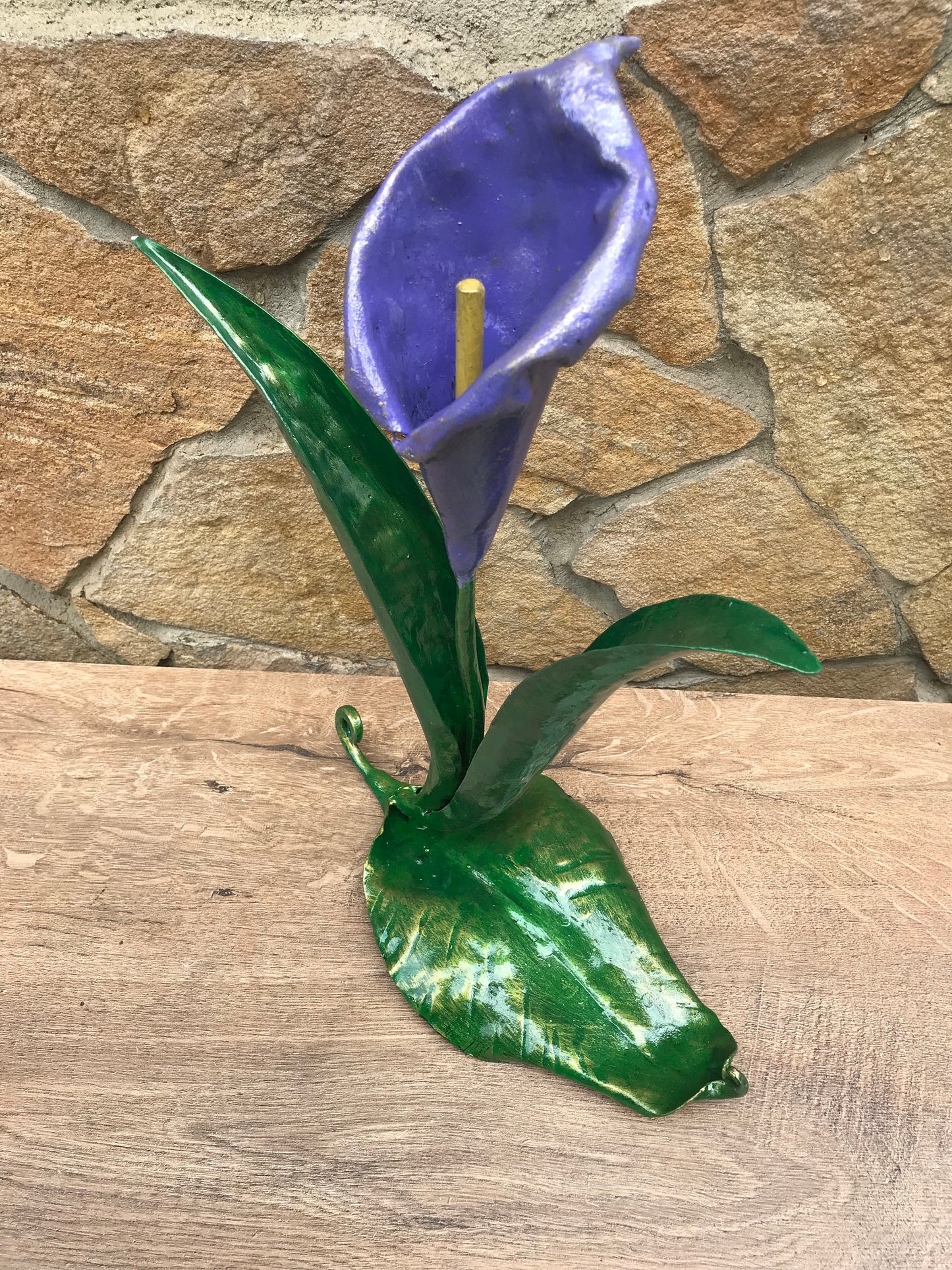 Calla lily, iron flower, iron anniversary gift, Christmas gift for her, iron gift for her, iron gifts, Mother's day gift, 6th anniversary