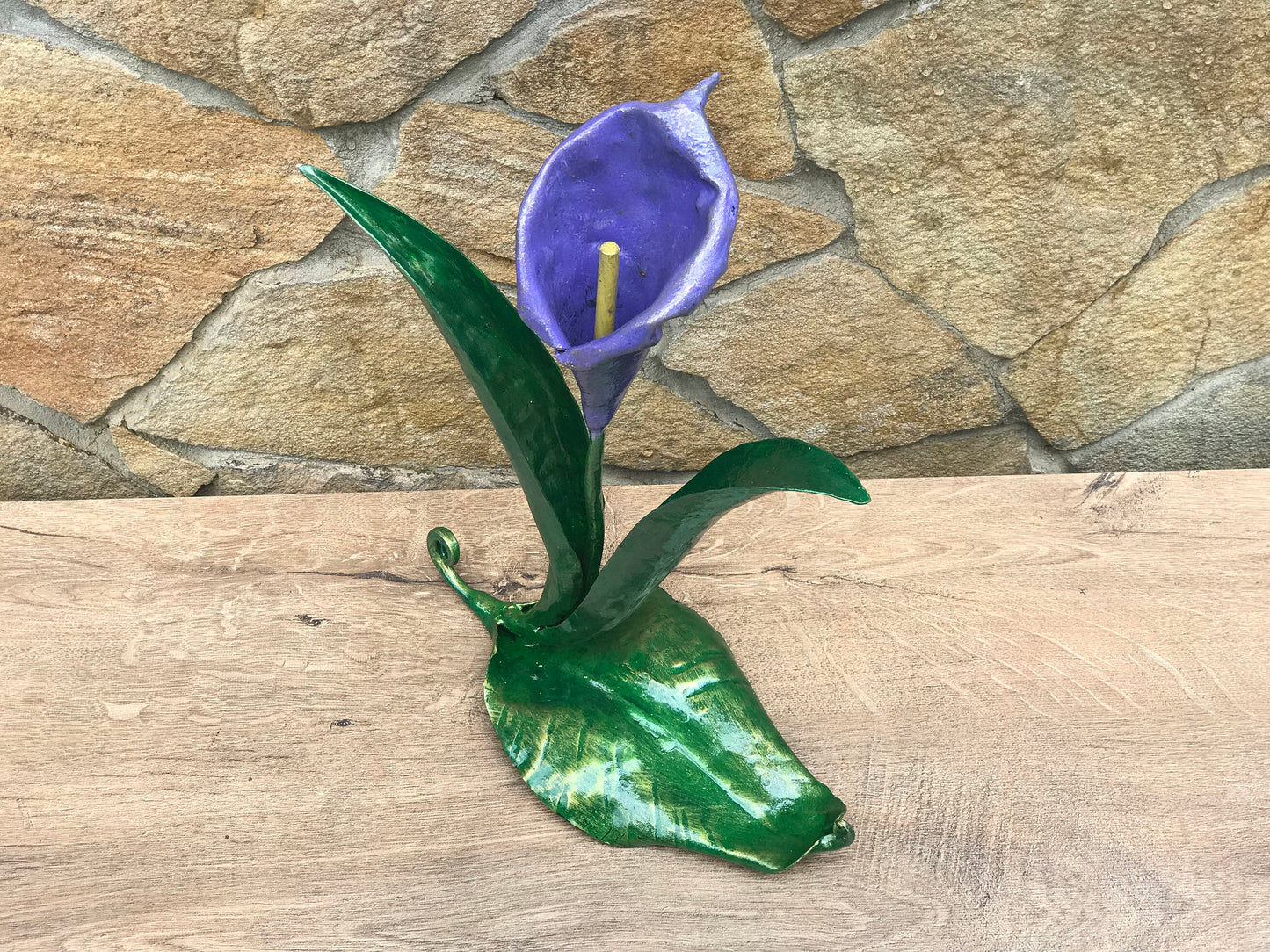 Calla lily, iron flower, iron anniversary gift, Christmas gift for her, iron gift for her, iron gifts, Mother's day gift, 6th anniversary