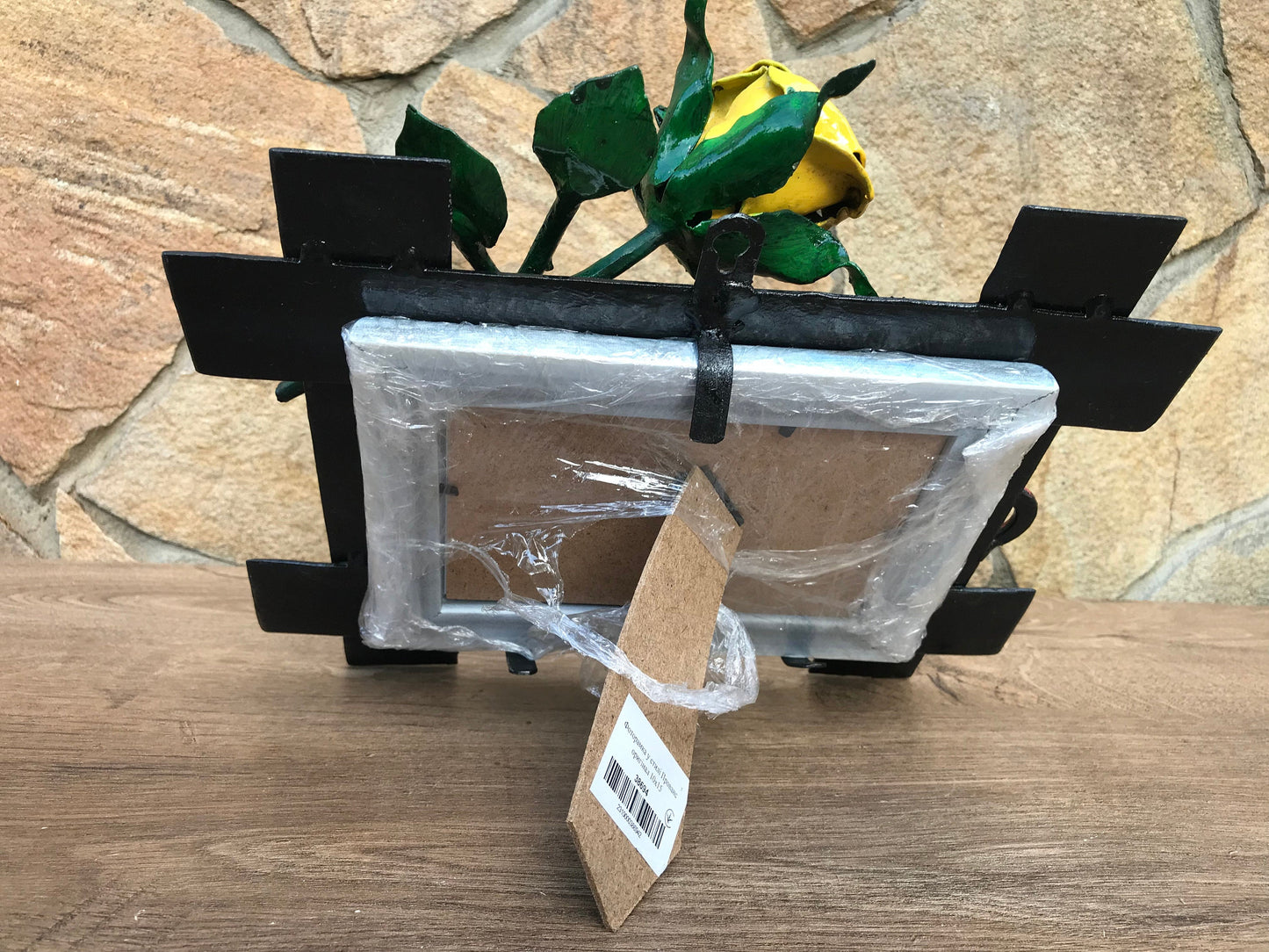 Iron photo frame, anniversary gift, her birthday gift, photo frame, picture frame, 6 year anniversary, iron anniversary, iron gift for her