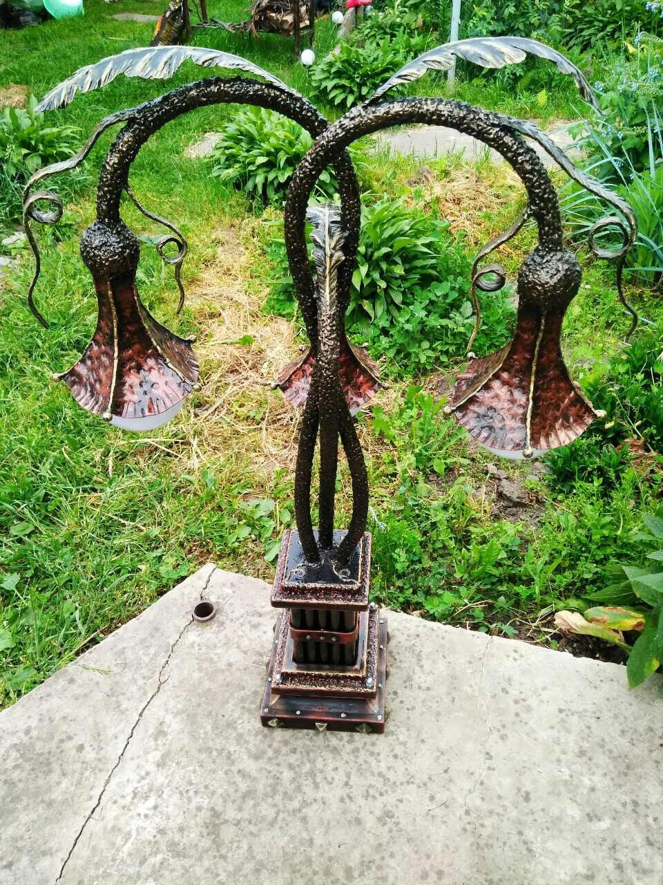 Outdoor lighting, garden lantern, fairy lantern, lamp post, metal lantern, fairy lights, party decor, garden sculpture,fall decor,yard decor