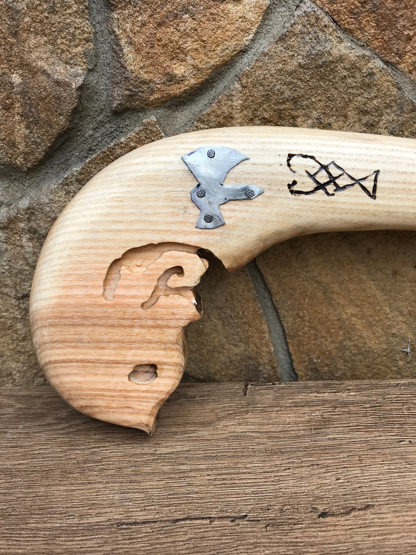 Walking cane, Kratos, walking stick, God of War, walking stick cane, cane, wood carving, stick, Leviathan axe, Kratos axe, Kratos cosplay