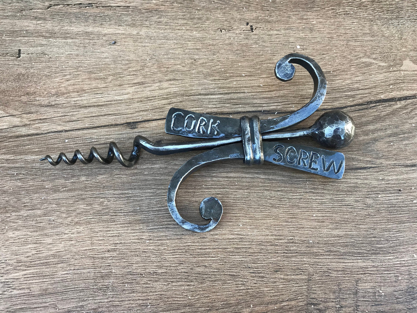Engraved corkscrew, personalized corkscrew, cork screw, wine decor, mens gifts, iron corkscrew, wine corkscrew, bottle opener, bottle opener