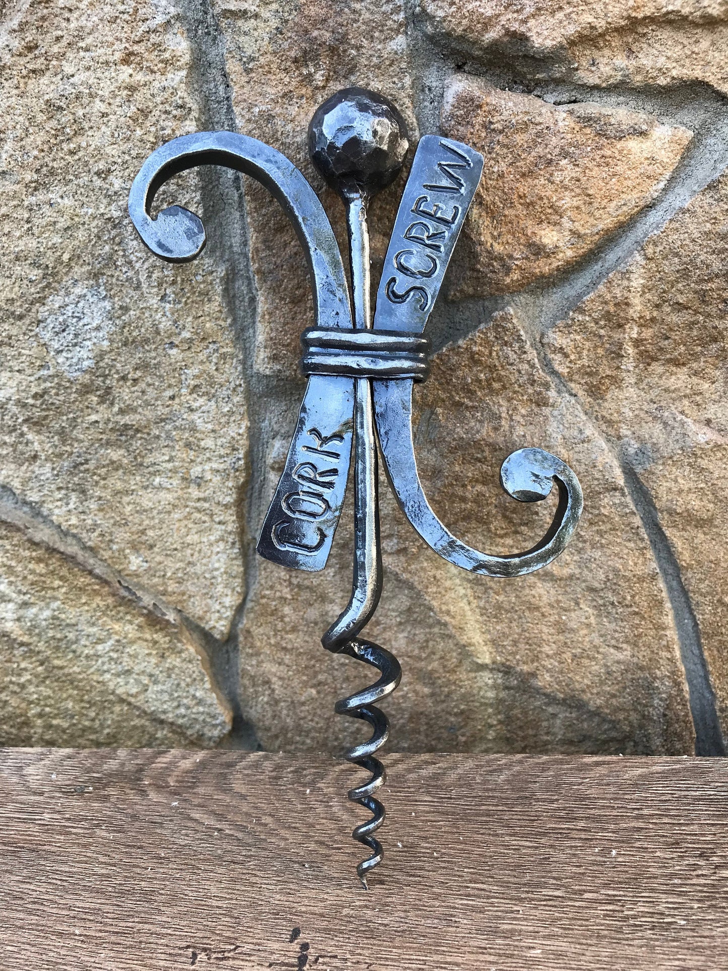 Engraved corkscrew, personalized corkscrew, cork screw, wine decor, mens gifts, iron corkscrew, wine corkscrew, bottle opener, bottle opener