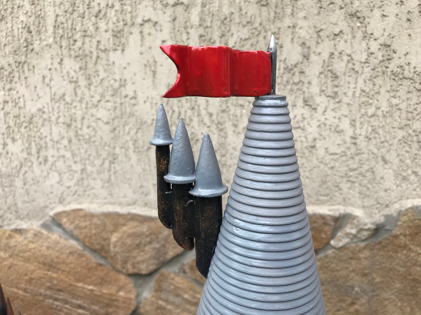 Castle mailbox, post box, custom mailbox, mailbox post, wedding card box, Gothic, castle, medieval castle, castle decor, mail box, postbox
