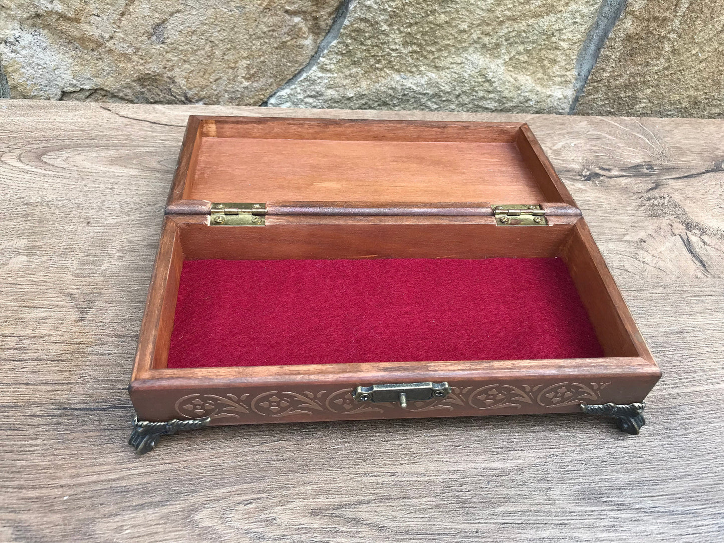 5th anniversary, jewelry box, wooden gift for her, jewelry storage, wooden anniversary, jewelry casket, treasure chest, vintage casket