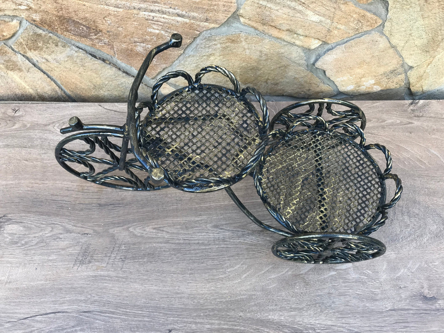 Hand forged plant stand, outdoor gardening, planters & pots, outdoor planters, indoor planters, plant stand, iron gift for her, flower pot
