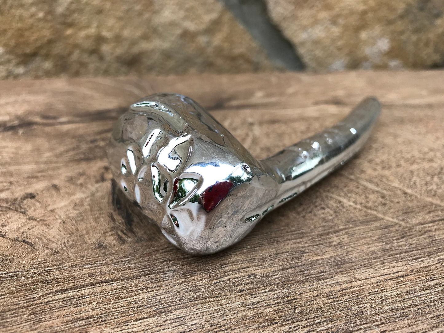 Tobacco pipe, pipe for smoking, smoking pipe, personalized smoking pipe, groomsmen gift, mens gift, manly gift,iron anniversary gift,ashtray