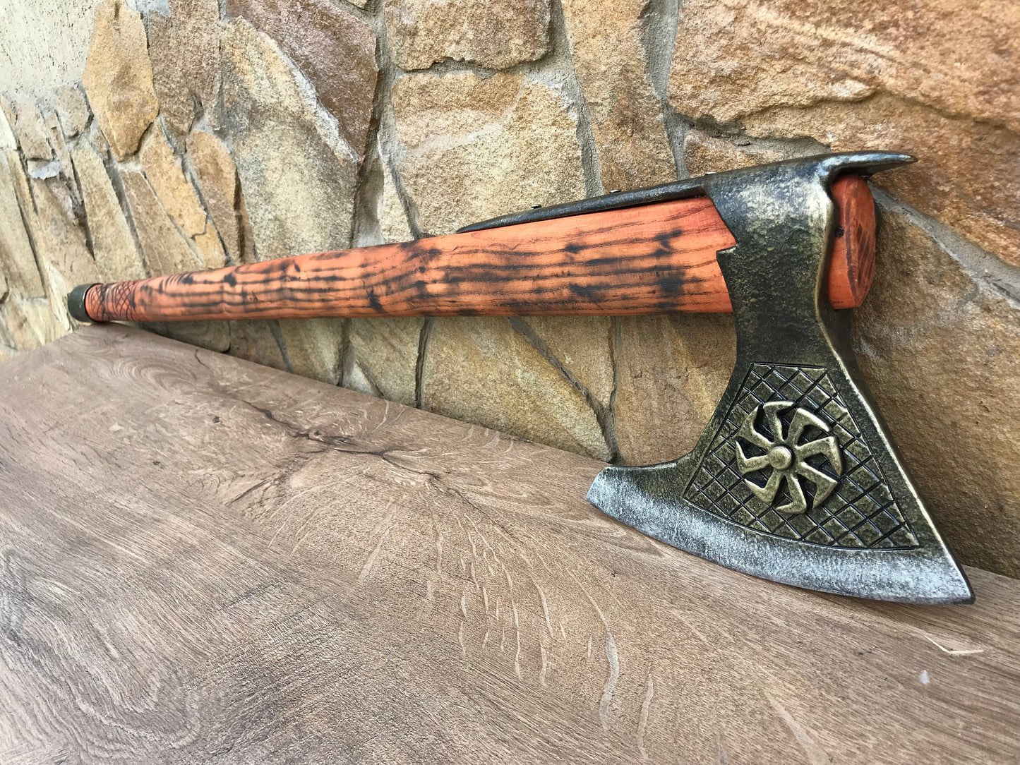 Medieval axe, decorative axe, viking axe, hand forged axe, tomahawk, hatchet, mens gifts, medieval armor, axe gift, viking gifts, mens armor