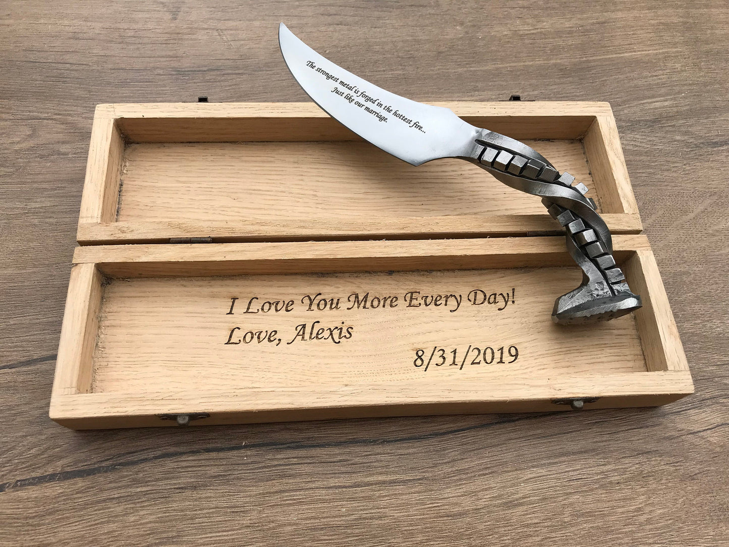 6th anniversary, 6 year anniversary, railroad spike knife, 6th anniversary gift for him, iron gift for him, iron anniversary gift for him