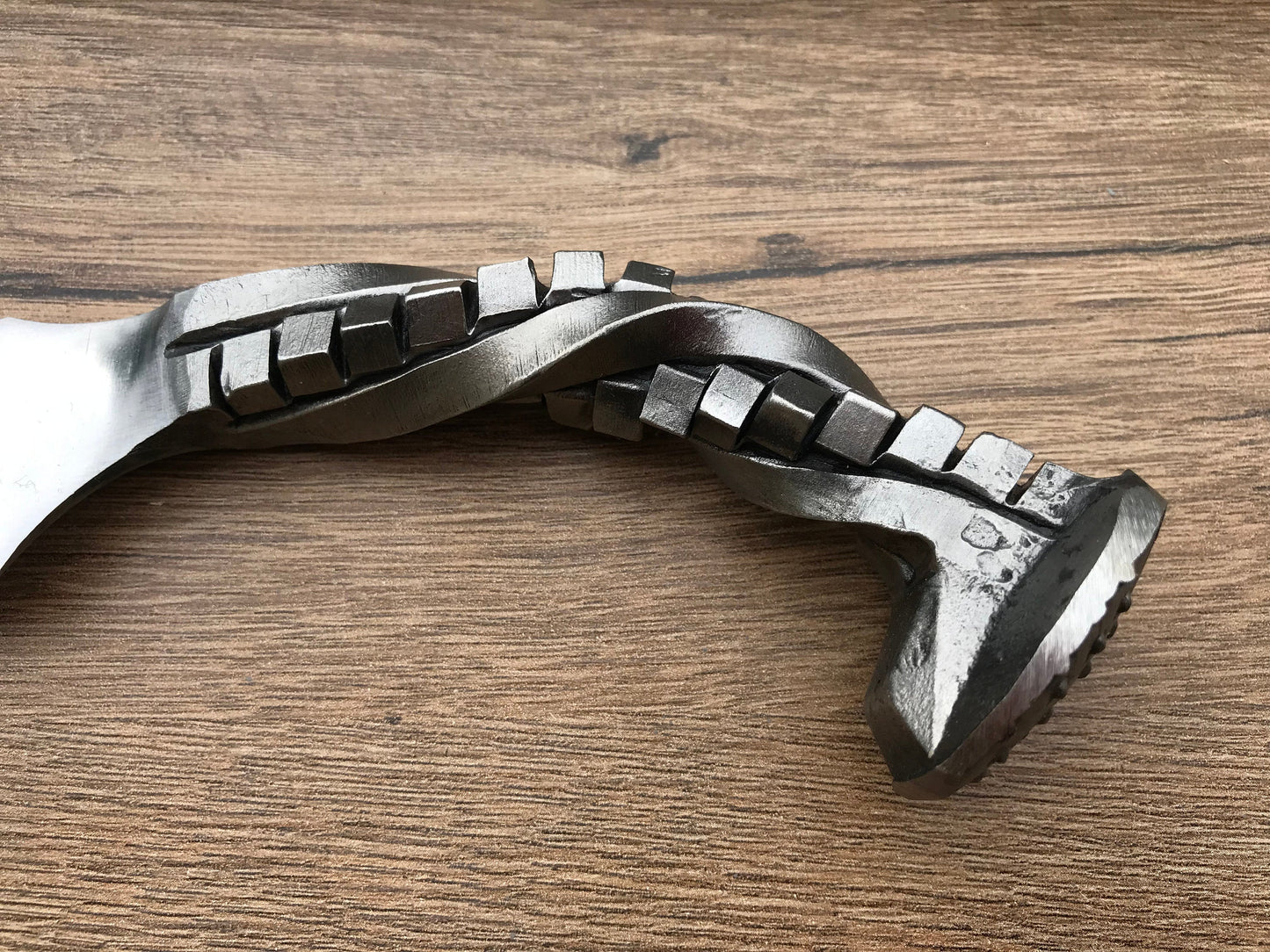 6th anniversary, 6 year anniversary, railroad spike knife, 6th anniversary gift for him, iron gift for him, iron anniversary gift for him