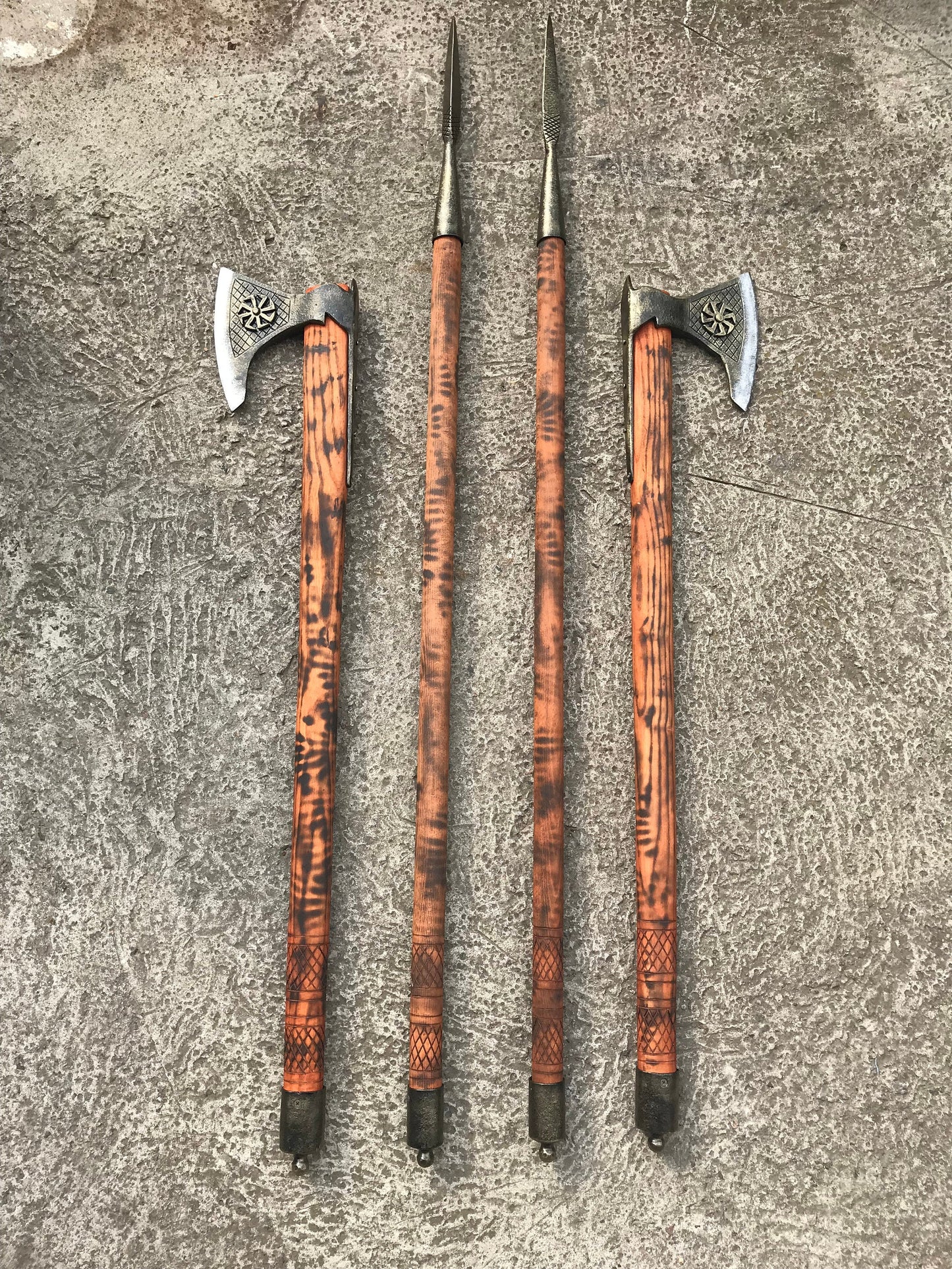 Viking axe, viking spear, viking weapon, medieval decor, viking battle axe, viking wall decor, viking shield, viking sword, viking artifact