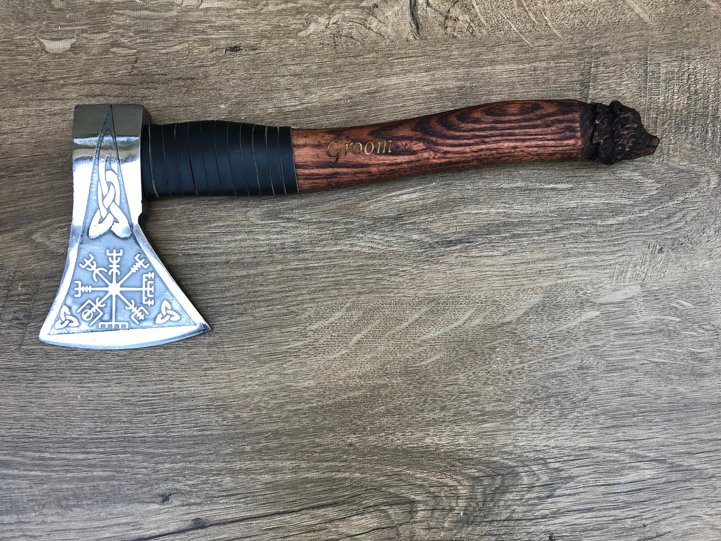 Groomsmen gift, viking axe, groomsman gift, wedding gift, bachelor party, mens gifts, vegvisir, bachelor party gifts,viking compass,axe gift
