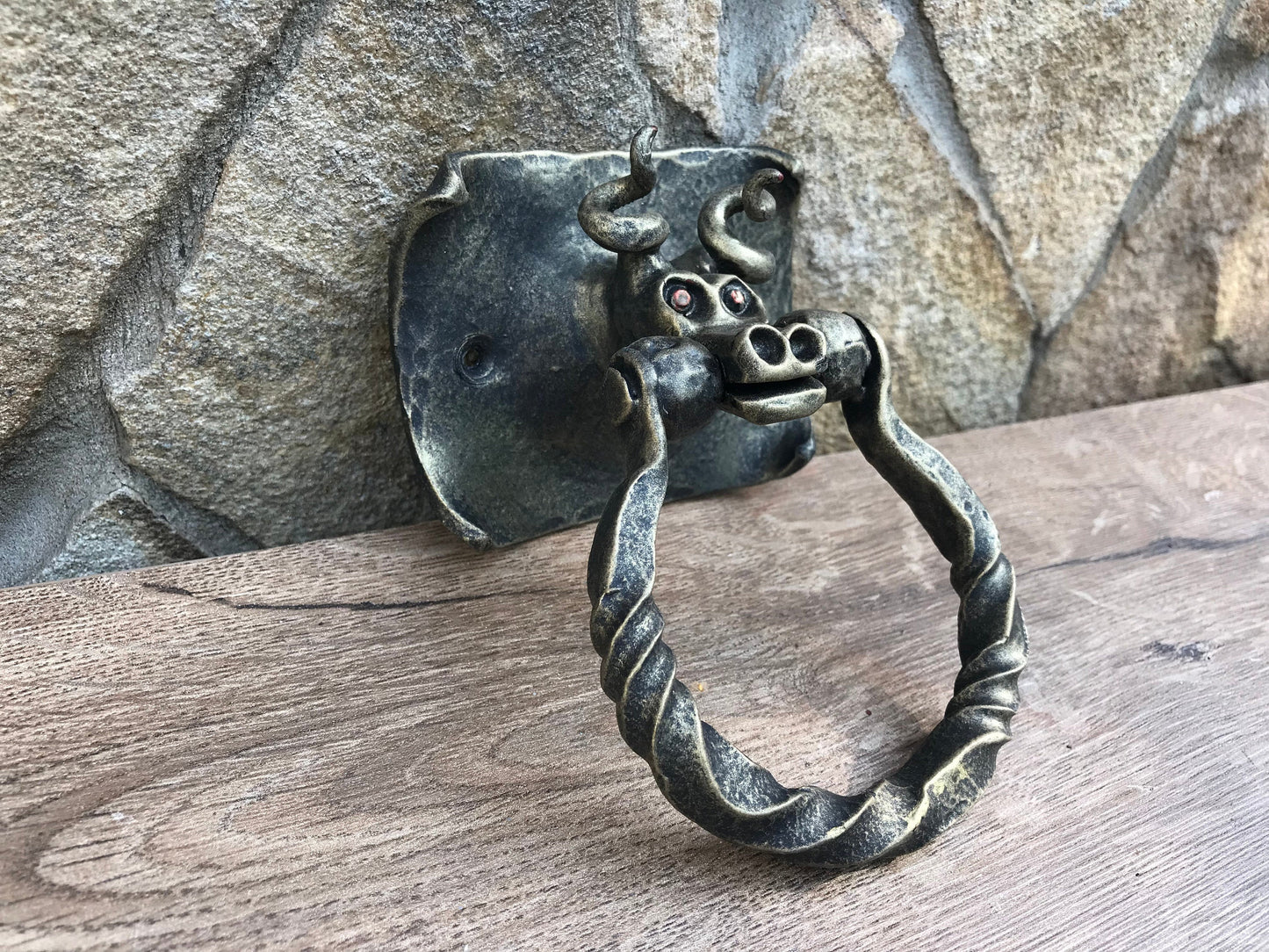 Door knocker, door pull, door handle, wicket handle, iron door ring, door puller, pull ring handle, knobs and pulls, shed handle, door ring