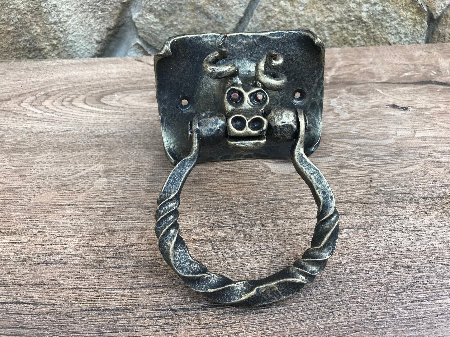 Door knocker, door pull, door handle, wicket handle, iron door ring, door puller, pull ring handle, knobs and pulls, shed handle, door ring